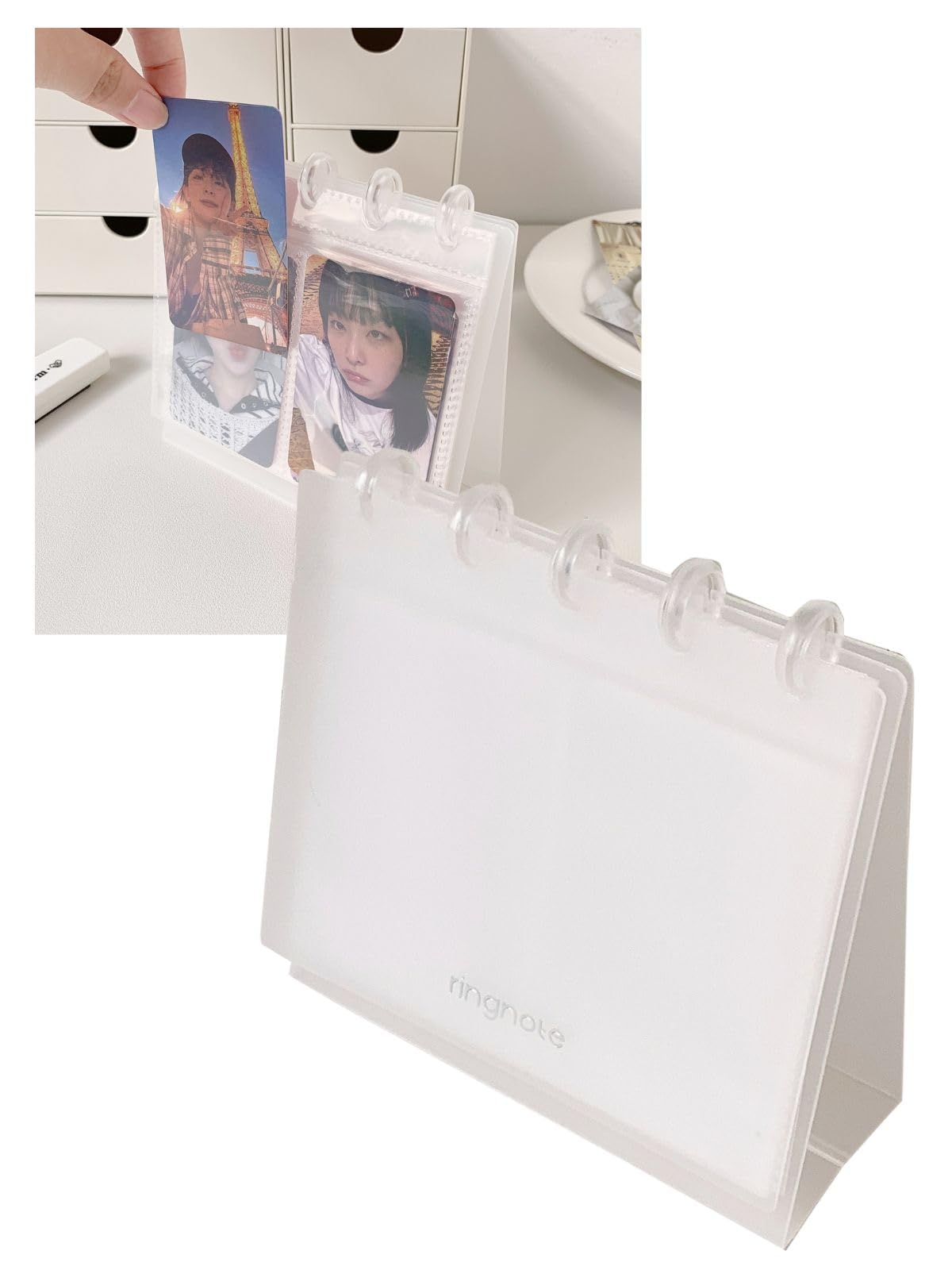 Amazon.co.jp: 三八商店 カードホルダー トレカ ディスプレイ チェキ