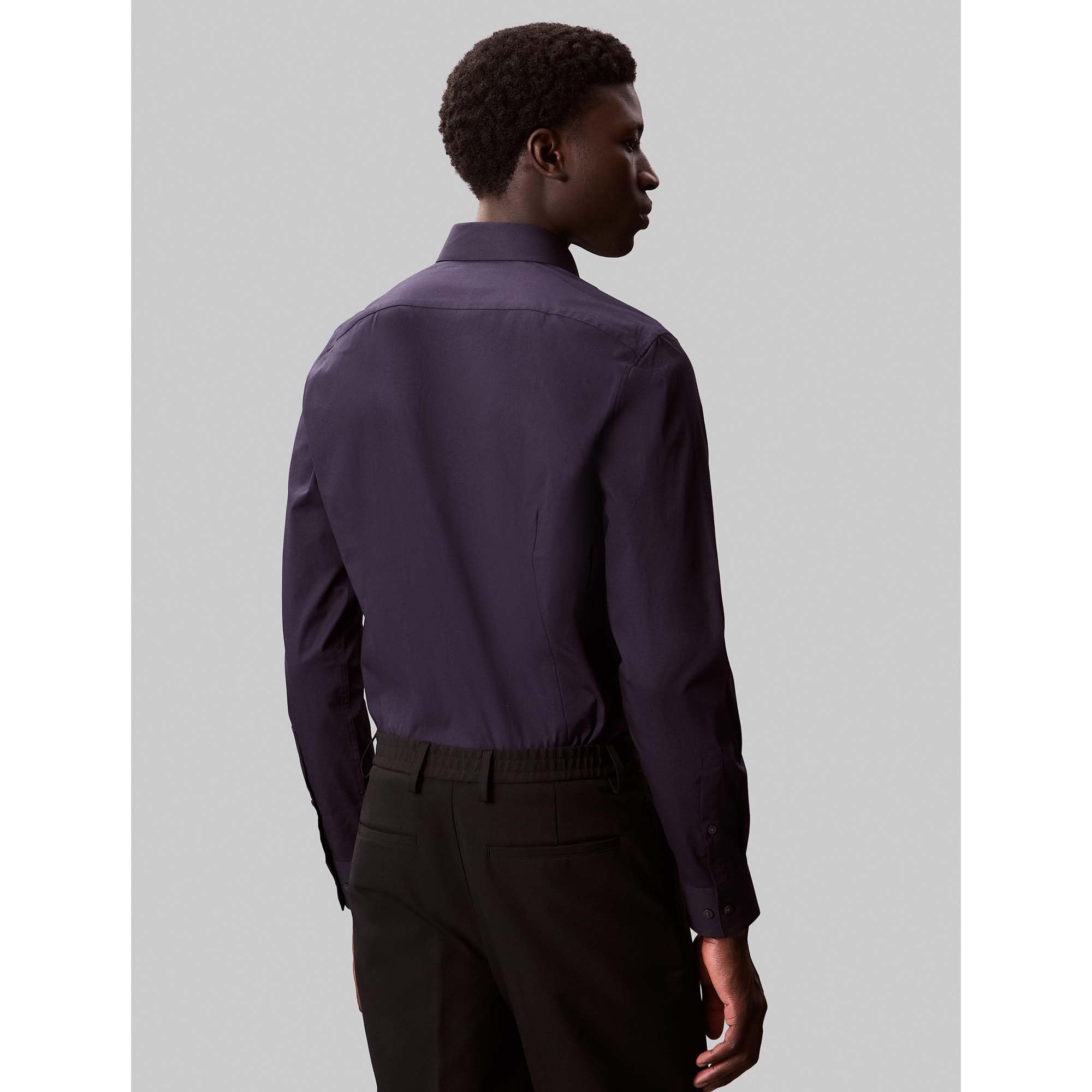 Calvin Klein Camicia Slim Esntl Poplin No Adulto