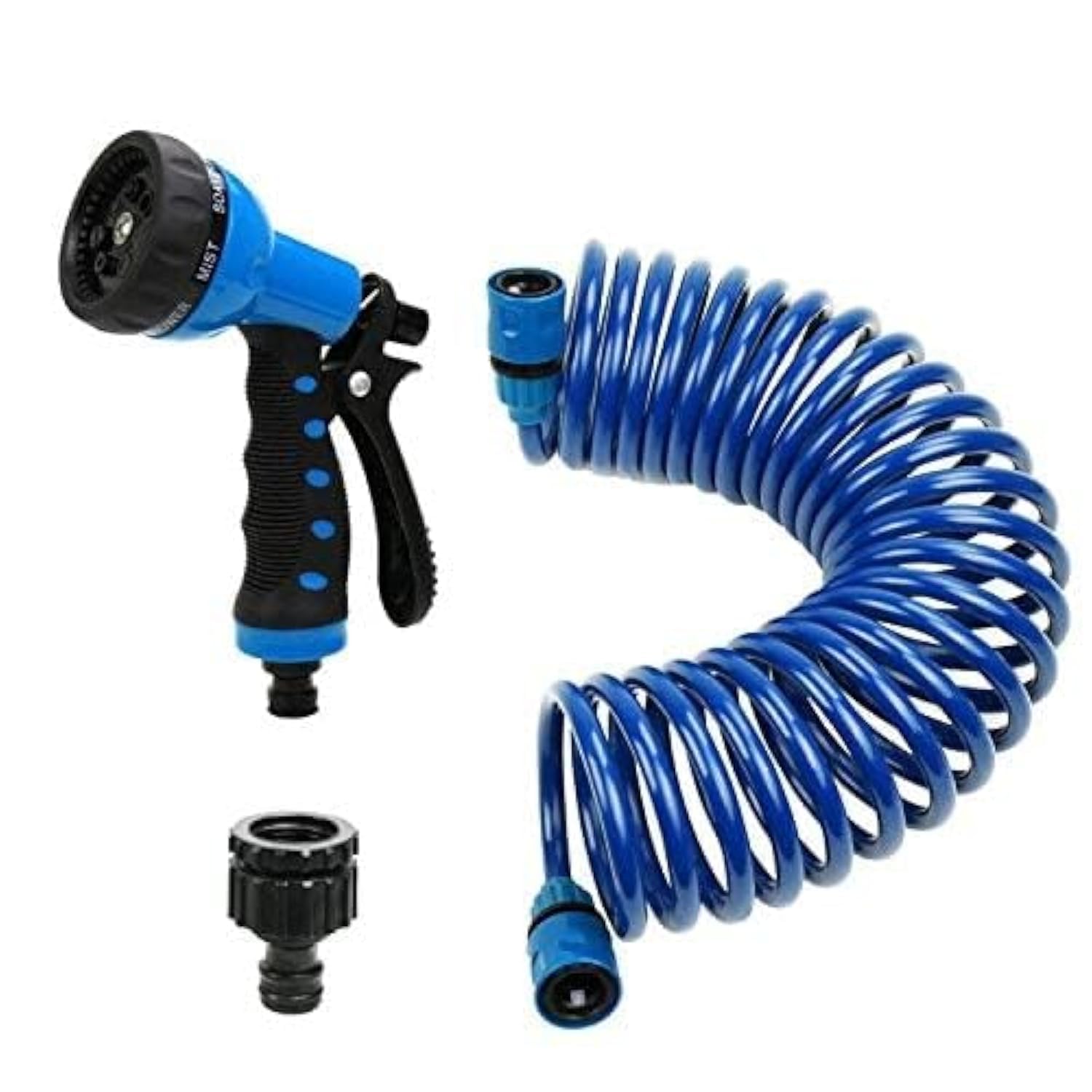 Photo 1 of PiscatorZone 25ft EVA Coiled Garden Hose