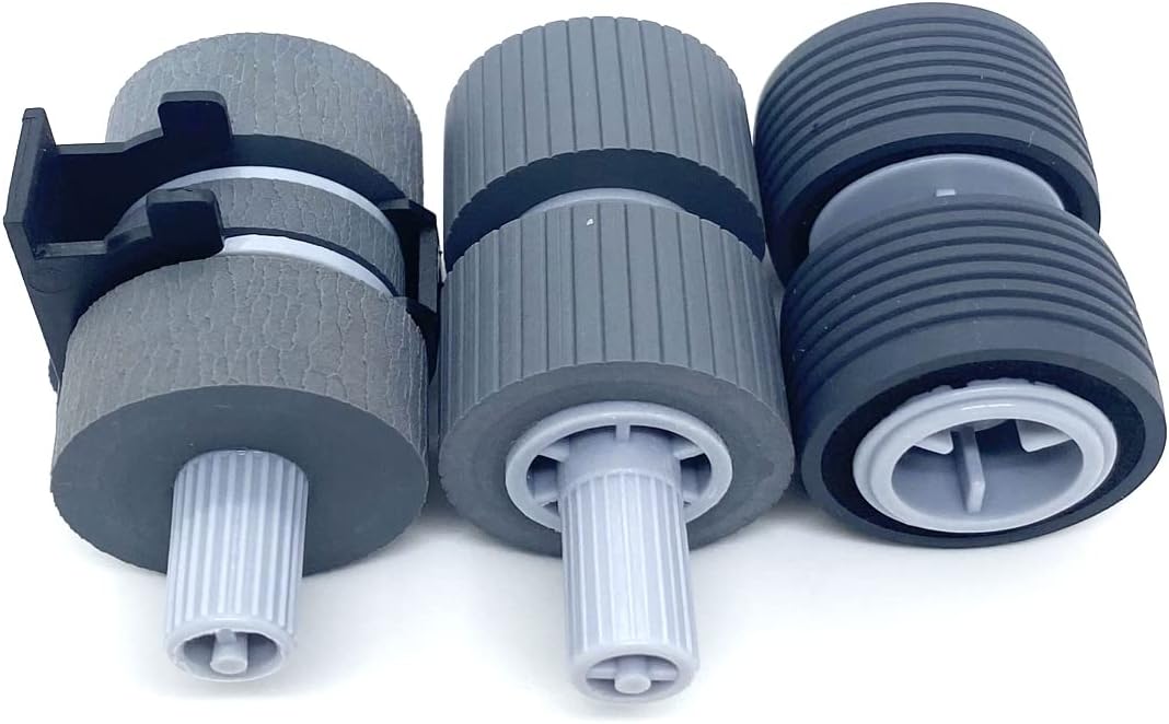ZHOUHONG Scanner Brake Pick Roller Set for Fujitsu Fi-6670 Fi-6770 Fi-6770A Fi-5650C Fi-5750 Fi-5650 Fi-6750 Fi-6750S