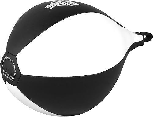 Miniatura 6 de FISTRAGE - Bolsa de velocidad de cuero ligera, pelota de boxeo MMA, Muay Thai, entrenamiento de boxeo, Dodge Striking con colgante gratuito, kit de