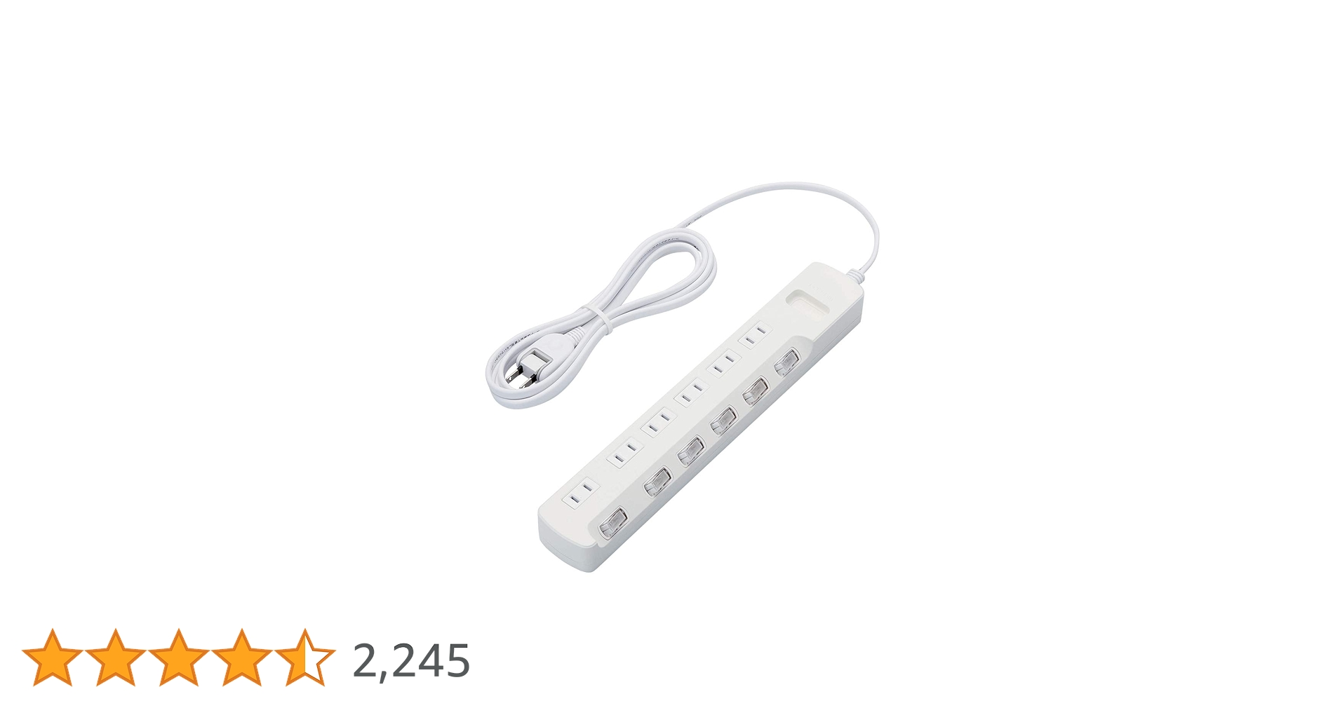 t@k6枚セット Amazon.co.jp: エレコム 電源タップ 雷ガード 個別スイッチ ほこり