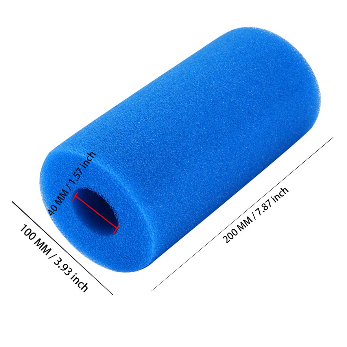 2 Piezas Filtros Esponja Reutilizables Para Spas Intex - Reemplazo Cartucho S1, Lavables, Ahorro A Largo Plazo