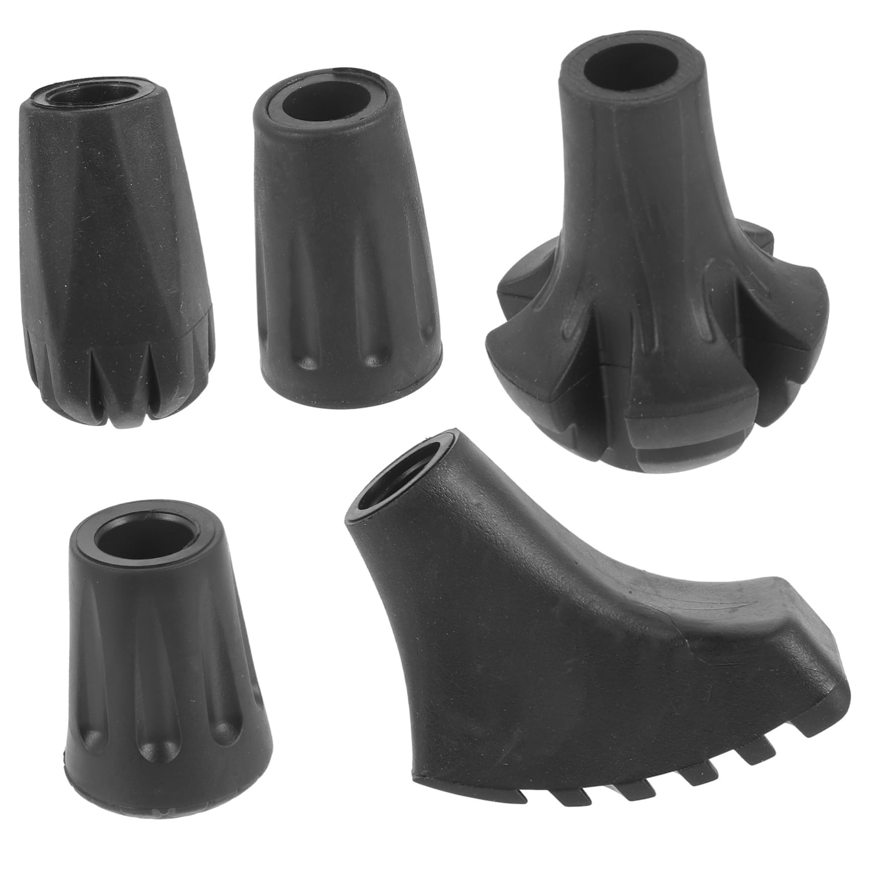SUPVOX Coussinets De Bâtons De Marche Accessoires De Béquilles Canne Pliable Trekking Accessoires Accessoire De Trekking Conseils De Canne Couvre-Pointes Épaissis