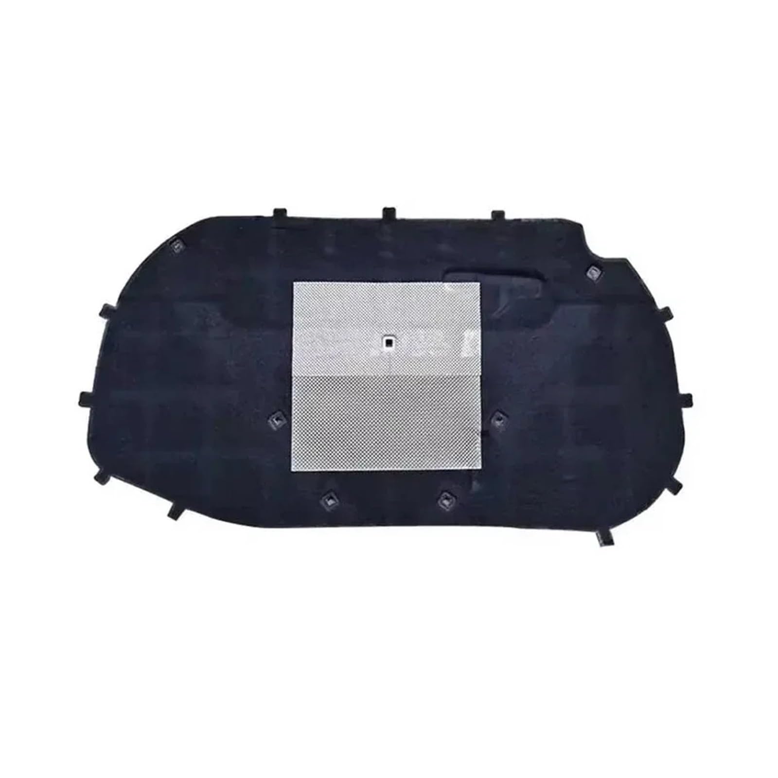 Qopuynh 2 Piece Of Aluminum Heat Sound Insulation Cotton For Scirocco Mk3 2009-2017 Car Engine Hood Pad Sound Mat Heat Insulation Cotton Cover Accessories