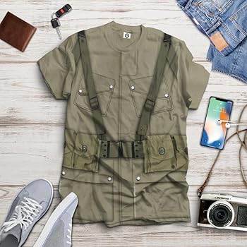 Amazon.com: JIELING Men's 3D Print Military Uniform Cosplay