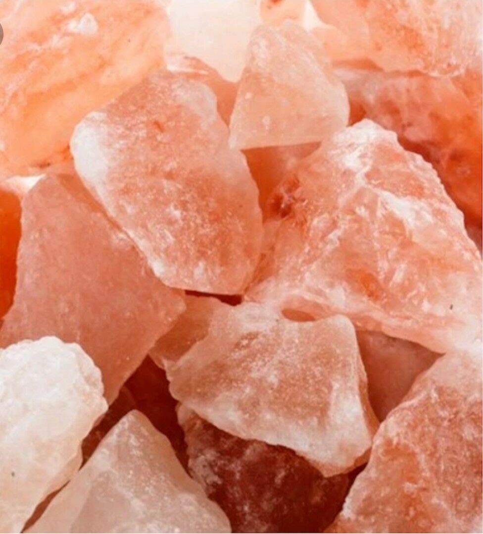 Sel de roche rose et blanc pour le bain spa détox Semelles d'équilibre décoration, thérapie, relaxation 100% authentique pur naturel de qualité supérieure sel de l'Himalaya (10 kg de morceaux rose)