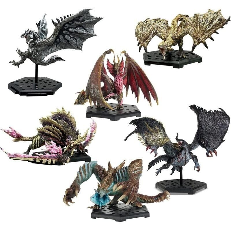 Tina Art Monster Hunter Statue Figure Monsters Set of 6 Plus 25 vol.
