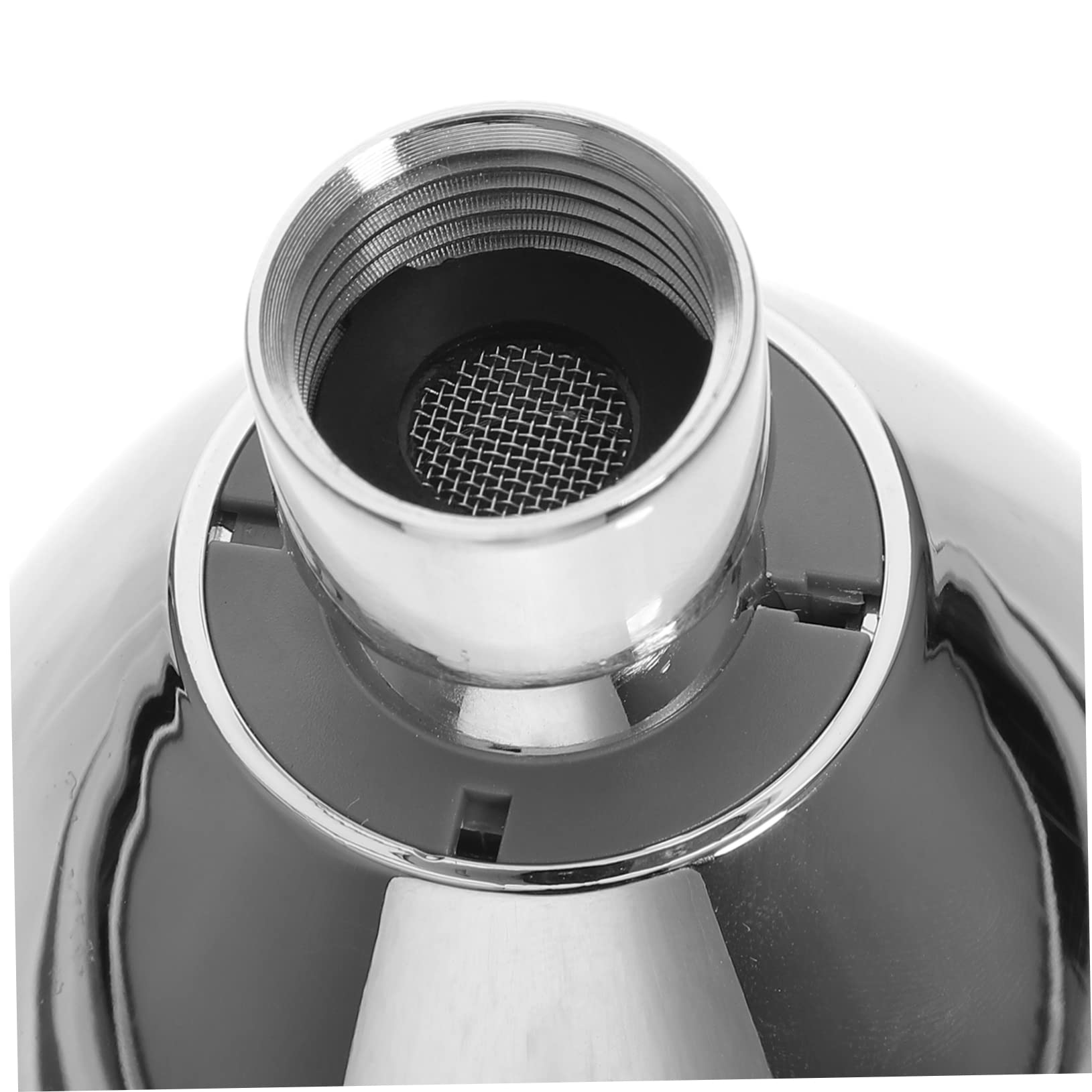 Ciieeo Filtro per Acqua Addolcitore per Acqua Dura Doccia con Filtro Ad Alta Pressione da 6 Pollici di Filtraggio A 15 Stadi Guscio in ABS