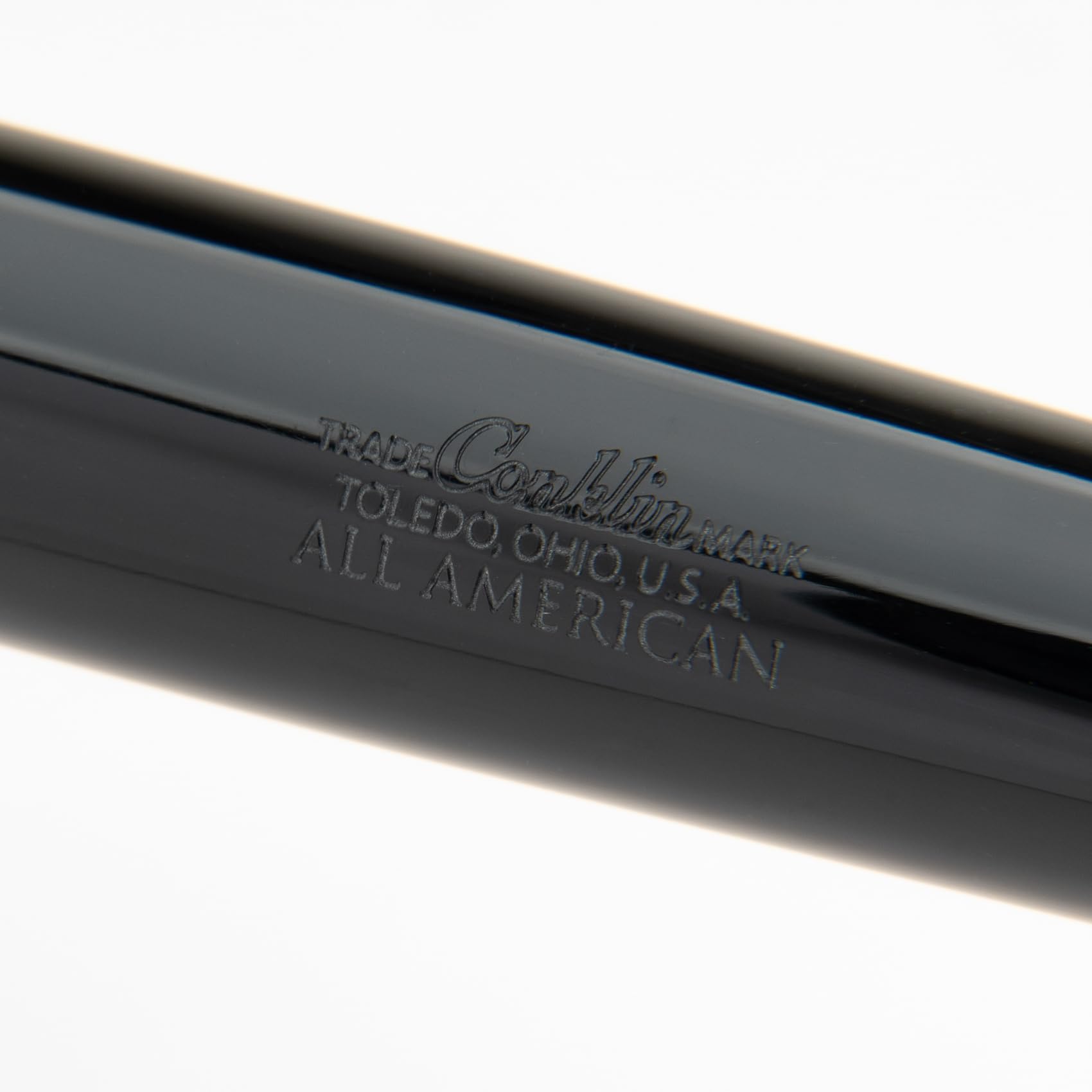 Conklin All American Fountain Pen - Black, Medium Nib -11