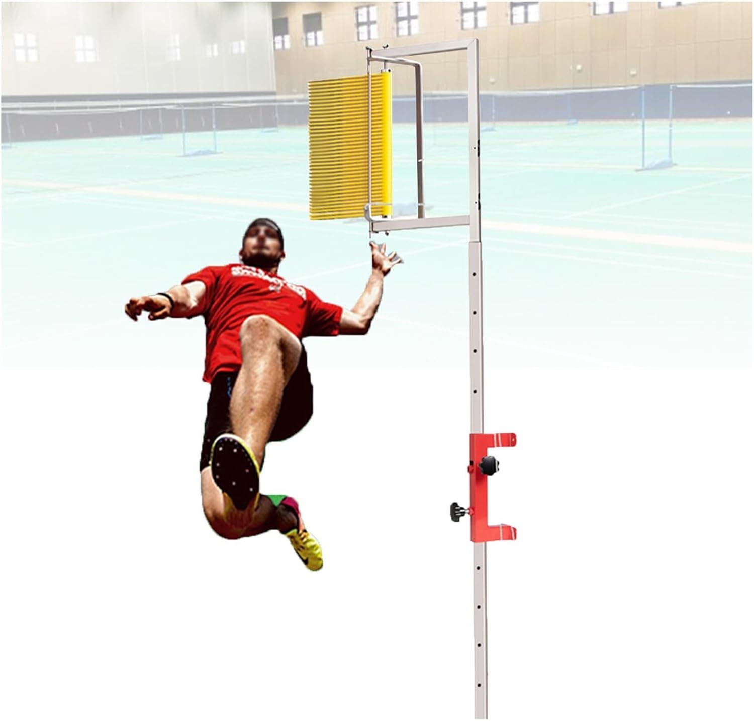 Wall-Mounted Vertical Jump Tester,Volleyball High Jump Training Equipmeant,for Adult Teen Volleyball Basketball Jump Measurement Tools