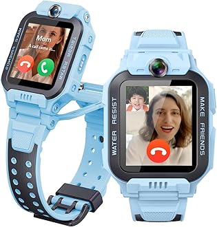 Z7 Kids Smart Watch, Smart watch for Boys, Kids Smartwatch Phone with Long-lasting Video & Phone Call, Kid Watches with GPS Tracker, IPX8 Swimming Water-Resistance