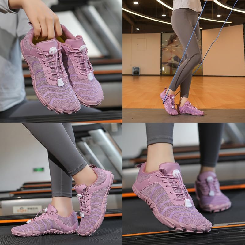 Barefoot Shoes Men Women Minimalist Shoes Zero Drop Workout Cross-Trainer Hiking Water Wide Toe Box Grounded Footwear Weightlifting Walking - Image 2