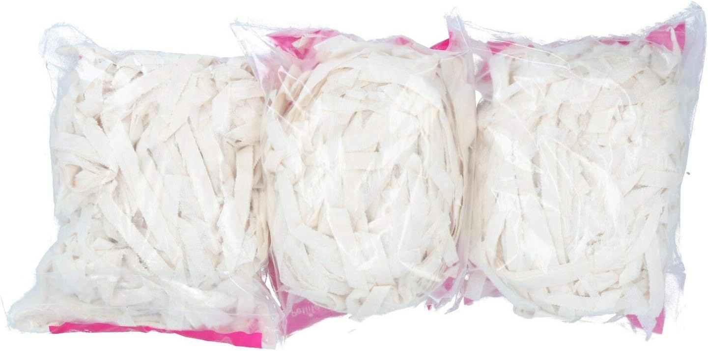 AB Tools 3 Pack Small Animal Hamster Gerbils Mice Rats Paper Wool Bedding Nesting