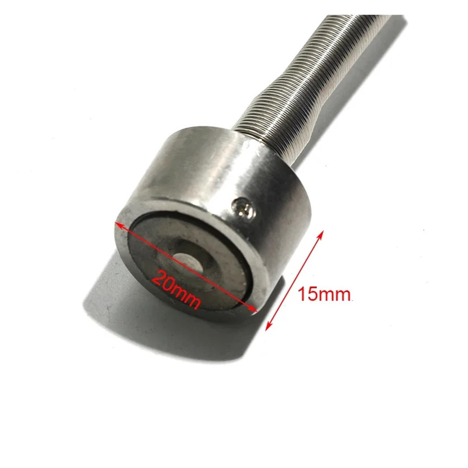 Enchufe de interfaz termopar adsorción magnética fuerte con cable blindado acero inoxidable 1 pieza(PT100 5m)