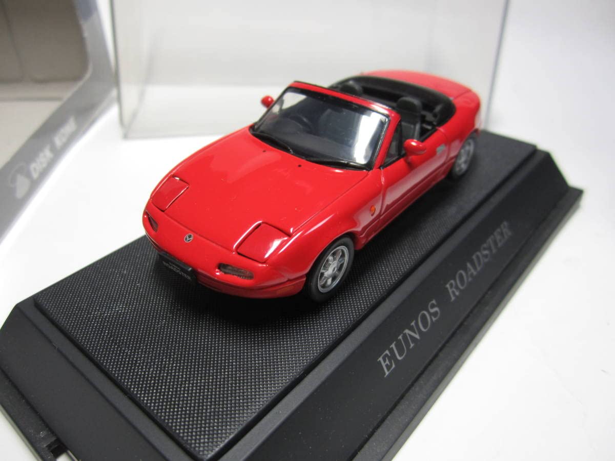 初期エブロ 1⁄43 ユーノスロードスター 赤