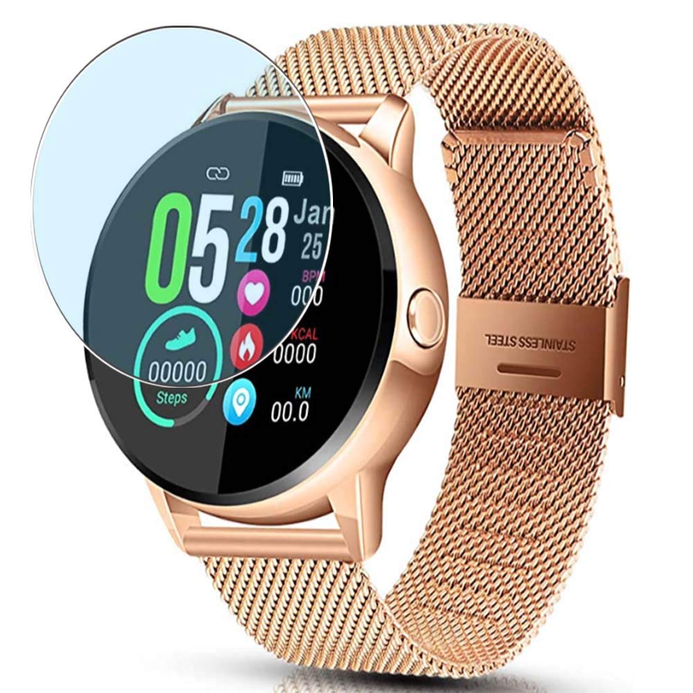 [3 Pack] Synvy Anti Blue Light Screen Protector, compatible with EIVOTOR 1.22" Smartwatch smart watch Guard Skin [ Not Tempered Glass Protectors ]