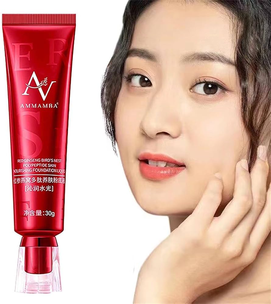 Amazon | UNYOKE新しいアップグレード AV ファンデーション、紅参