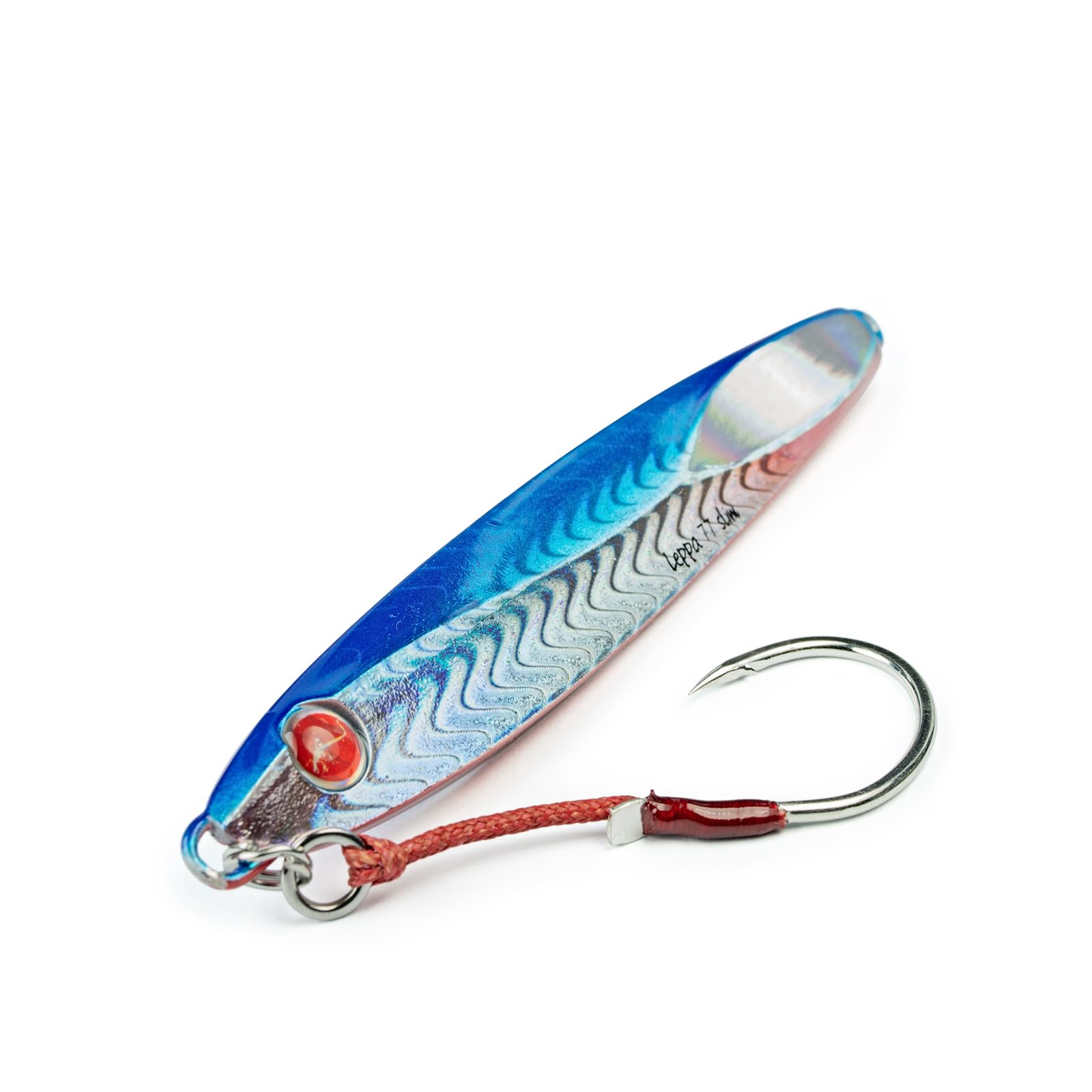 SEASPIN LEPPA 77 Slim Jig Color SARR - 115 mm - 77 g - Casting Jig