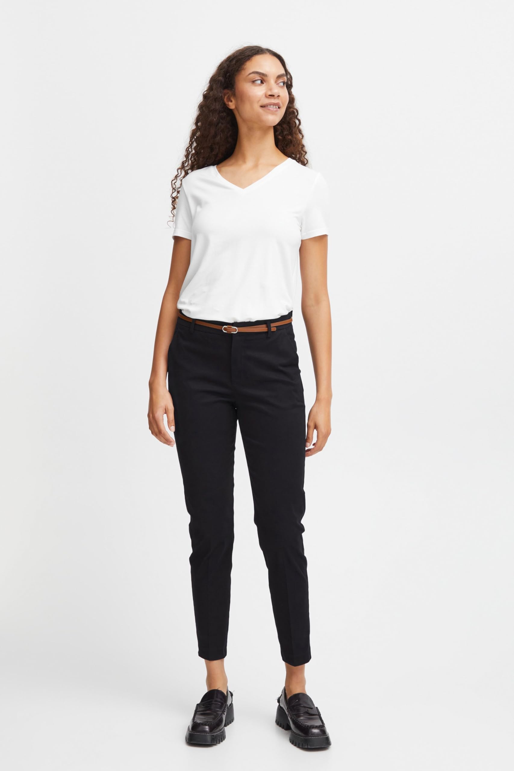 OXMO OXDaisy Damen Hose Freizeithose Pants 7/8-Hosen