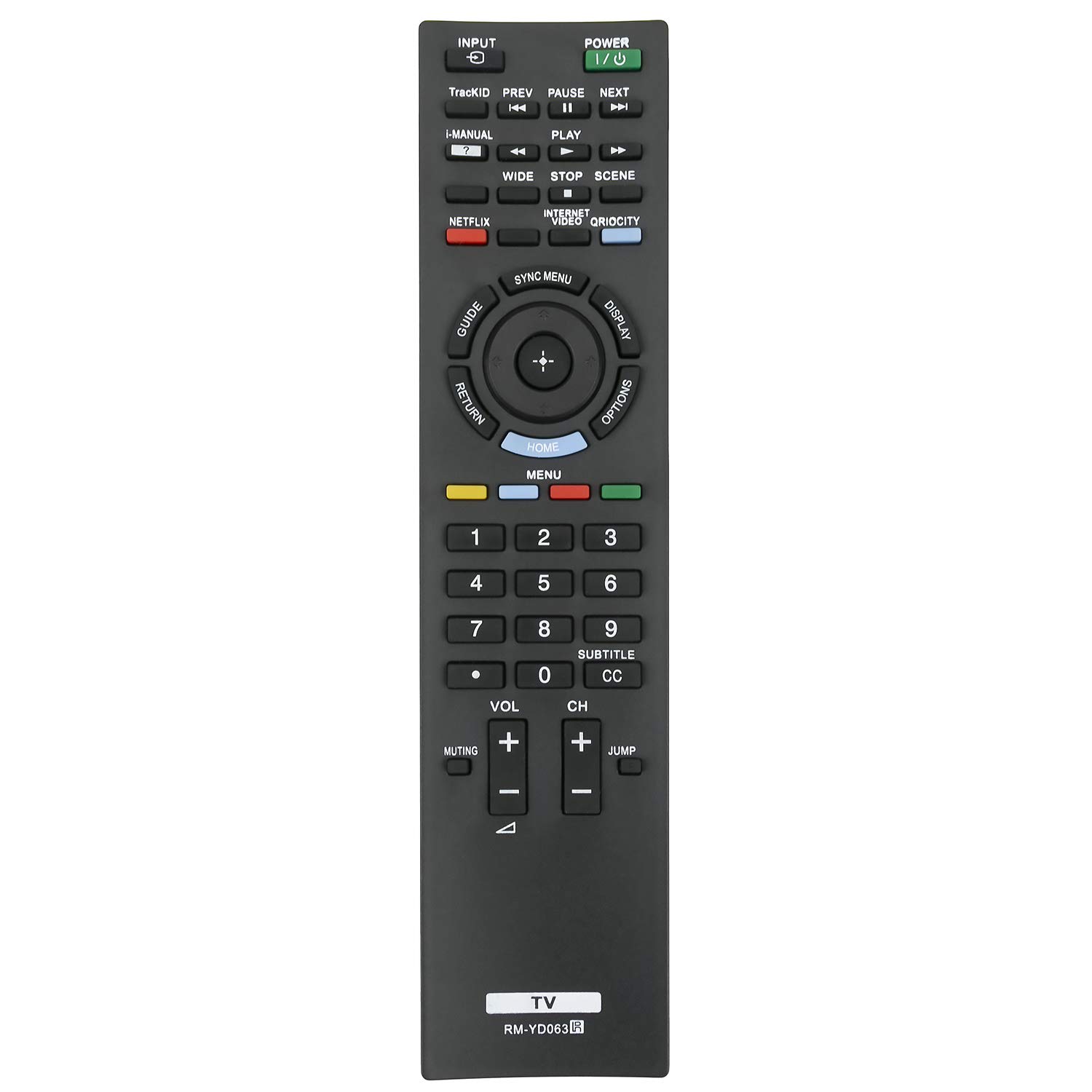 Amazon.com: RM-YD063 RM-YD071 Remote Replacement for Sony TV KDL