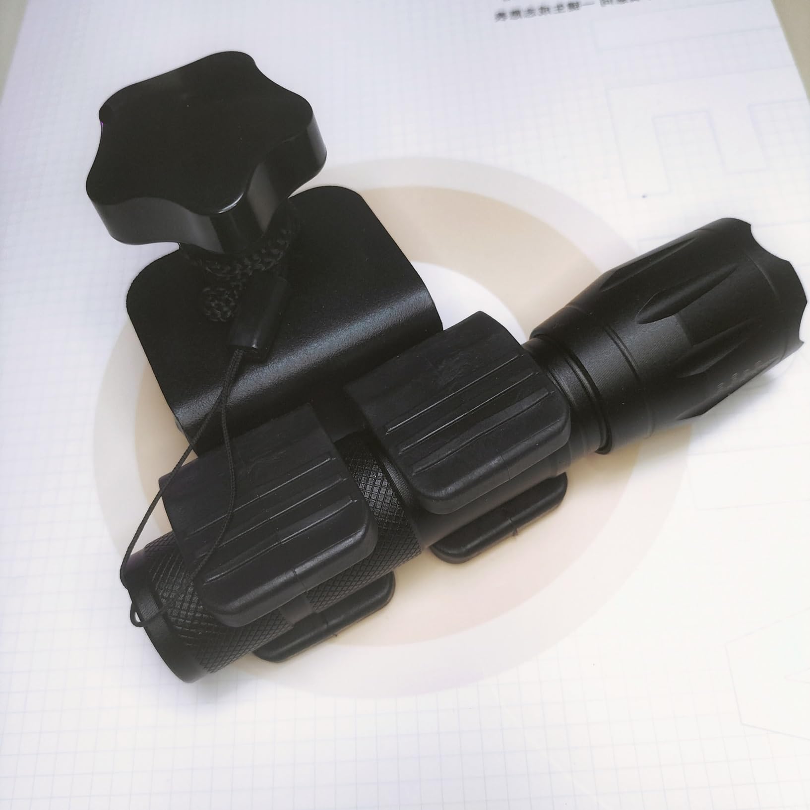 SUOLIWENG Skateboard Lights Portable Detachable?Perfect for Night Time Cruising. (Size : 1 Set)