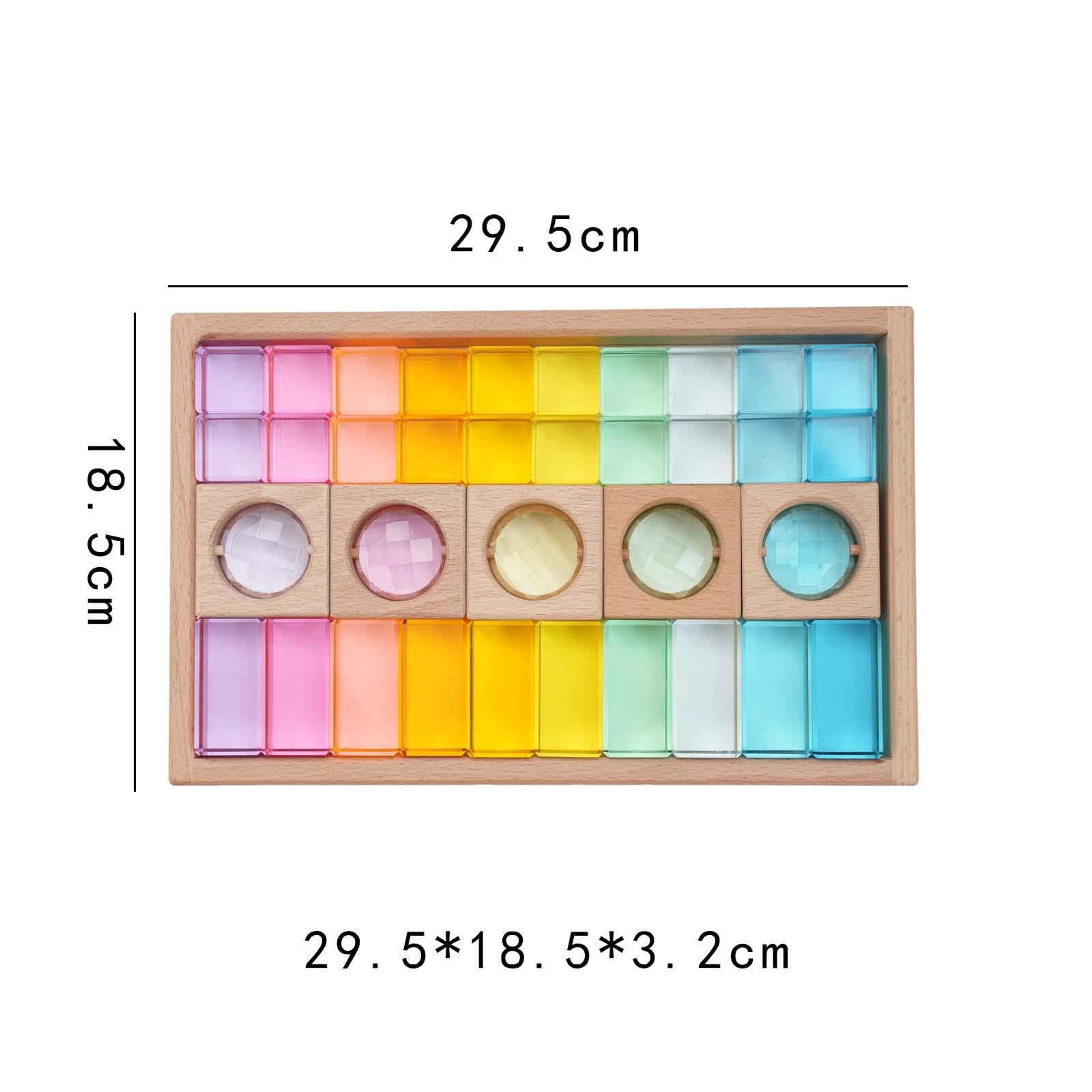 Würfelset Aus Glatten Acrylwürfeln für Jungen, Mädchen Und Kleinkinder – Ideales Geburtstagsgeschenk