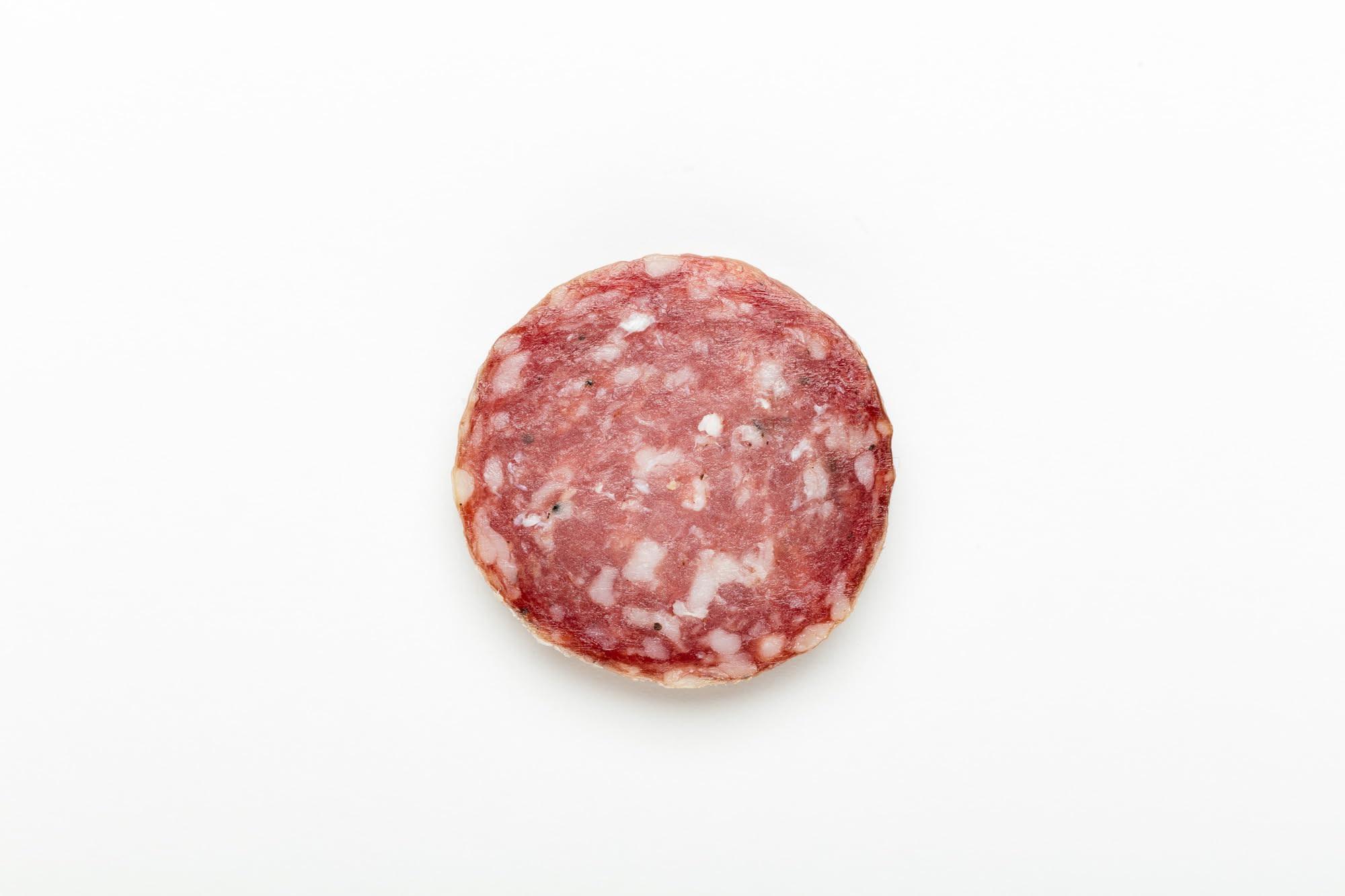 Tomassoni Salami Prosciuttello Italien, sans gluten et sans lactose, produit artisanal 100% italien, spécialités gourmandes de la région des marches, emballé sous vide entier 280g