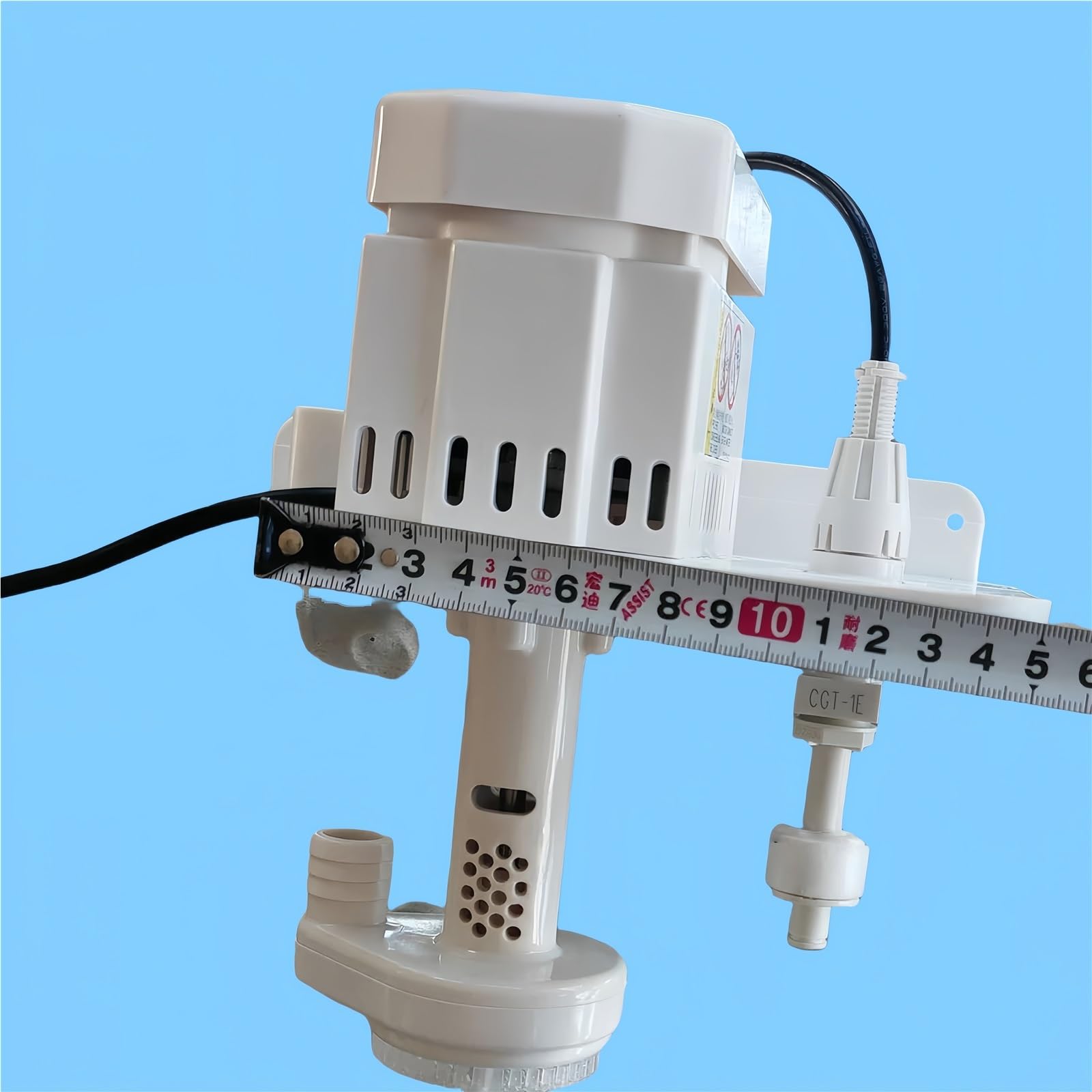 Pièces de rechange for machine à glaçons: pompe à eau 220V avec interrupteur à flotteur, compatible avec Snooker de 700 à 1000lb machine à glaçons