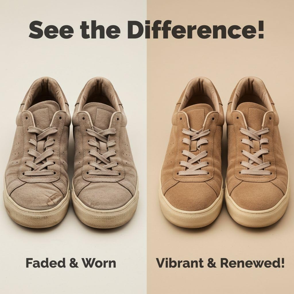 Suede and Nubuck Pink Color Renovator Spray - Nubuck Suede Care - Create Individual Color Matching by MAVI STEP