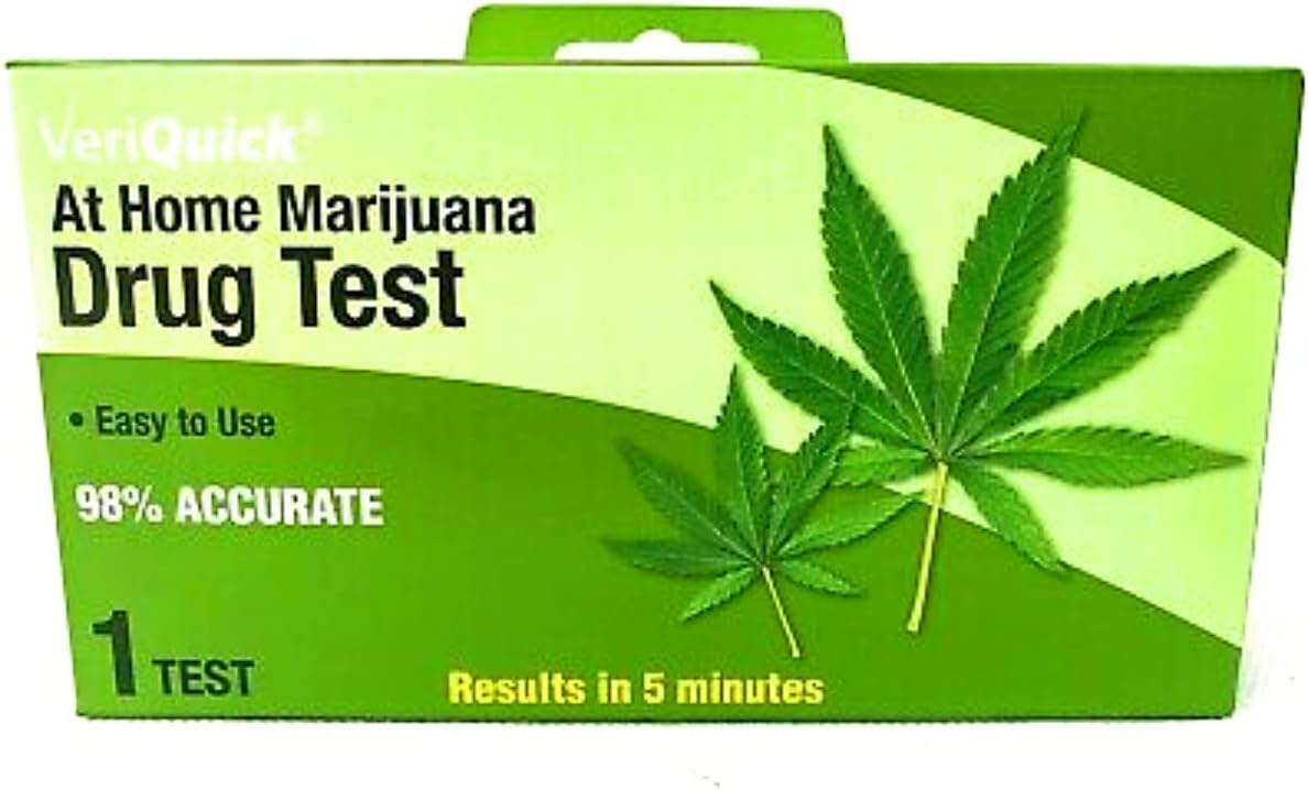 VeriQuick At Home Marijuana Drug Test : Health & Household