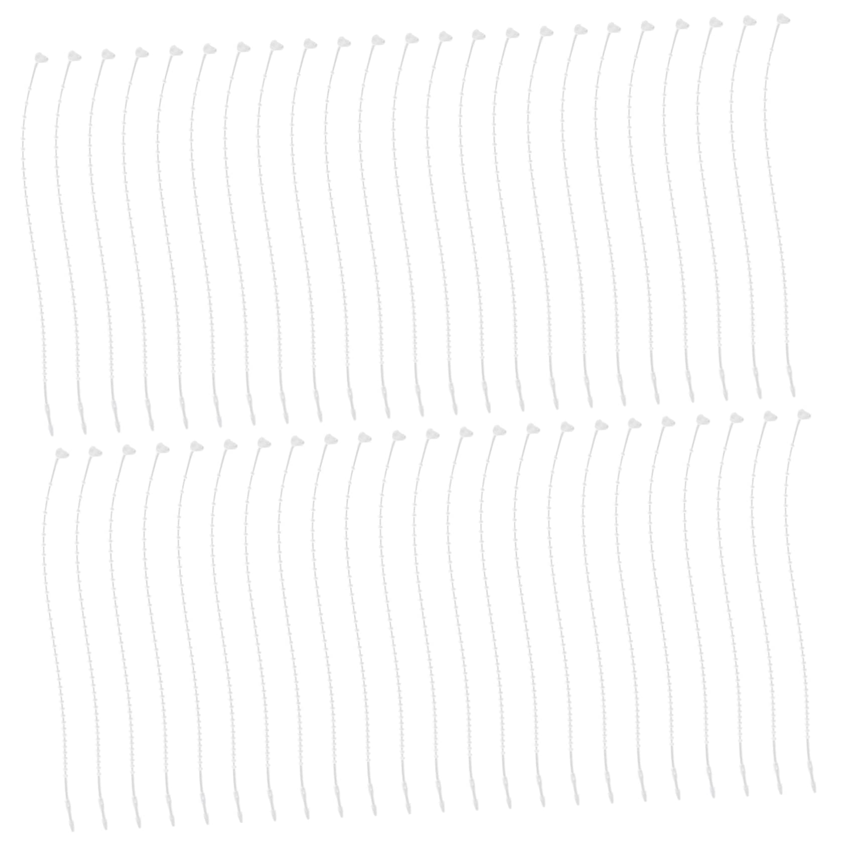 ARTIBETTER Security Loop Clothing Tag Plastic Tag Fastener Widely Applied Lightweight Portable