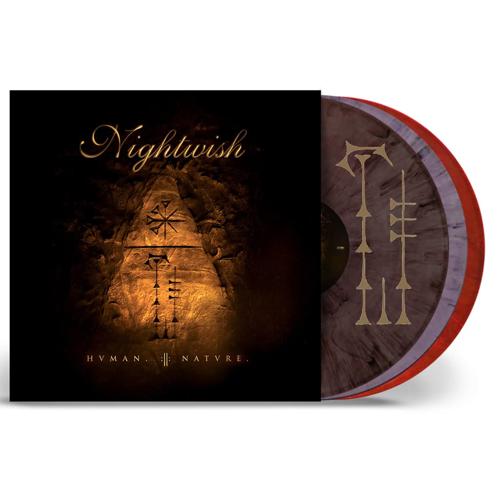 Nightwish Human II Nature Triple Vinyl LP Colored (Marbled) New Sealed