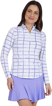 Cordova Print Long Sleeve Mock Neck Top-Cordova Print Long Sleeve Mock Neck Top-10495