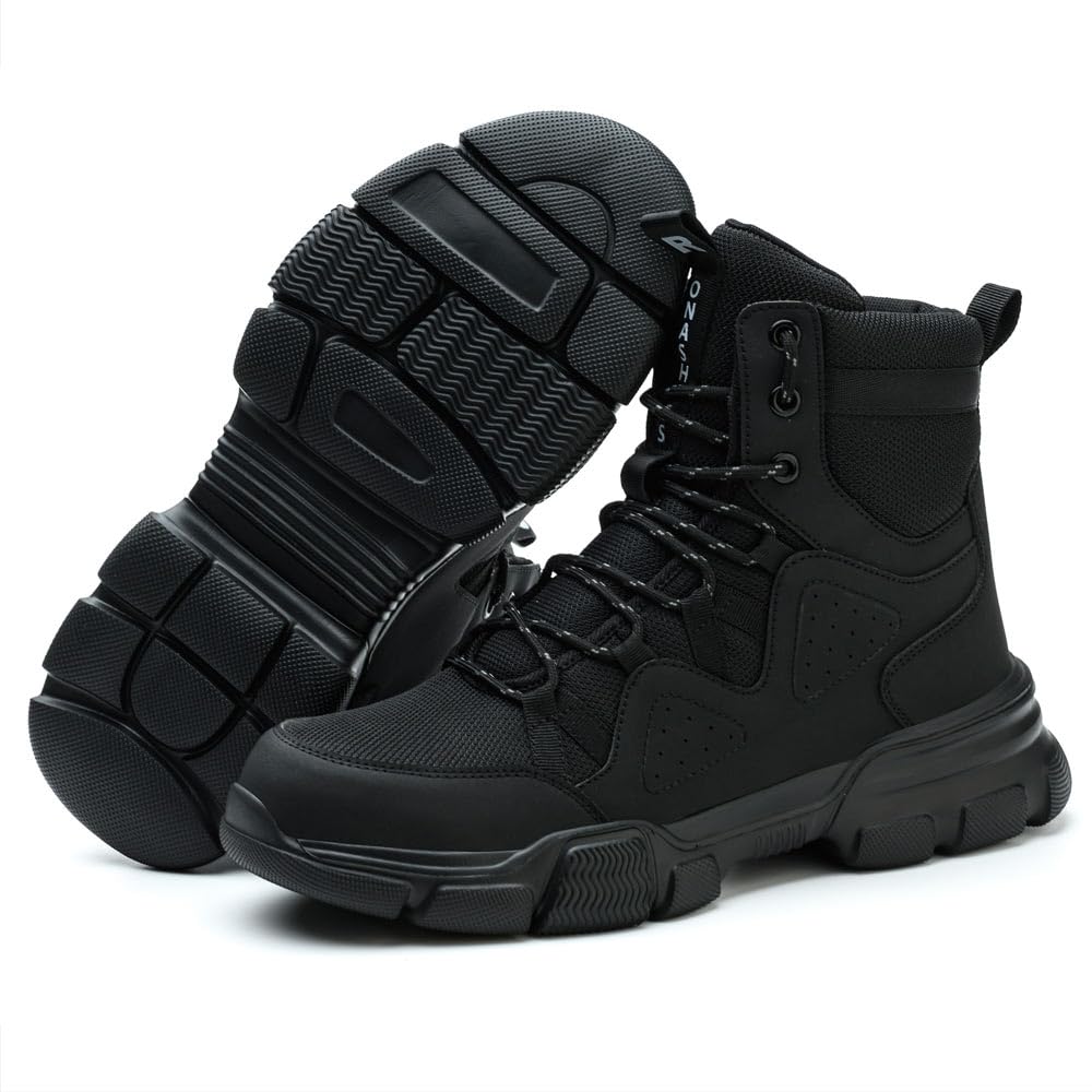 Botas de Seguridad Botas de Trabajo Zapatos de Seguridad Calzado de Seguridad Zapatillas de Seguridad Zapatos de Trabajo Comodos Ultraligeras Transpirables Hombre Mujer