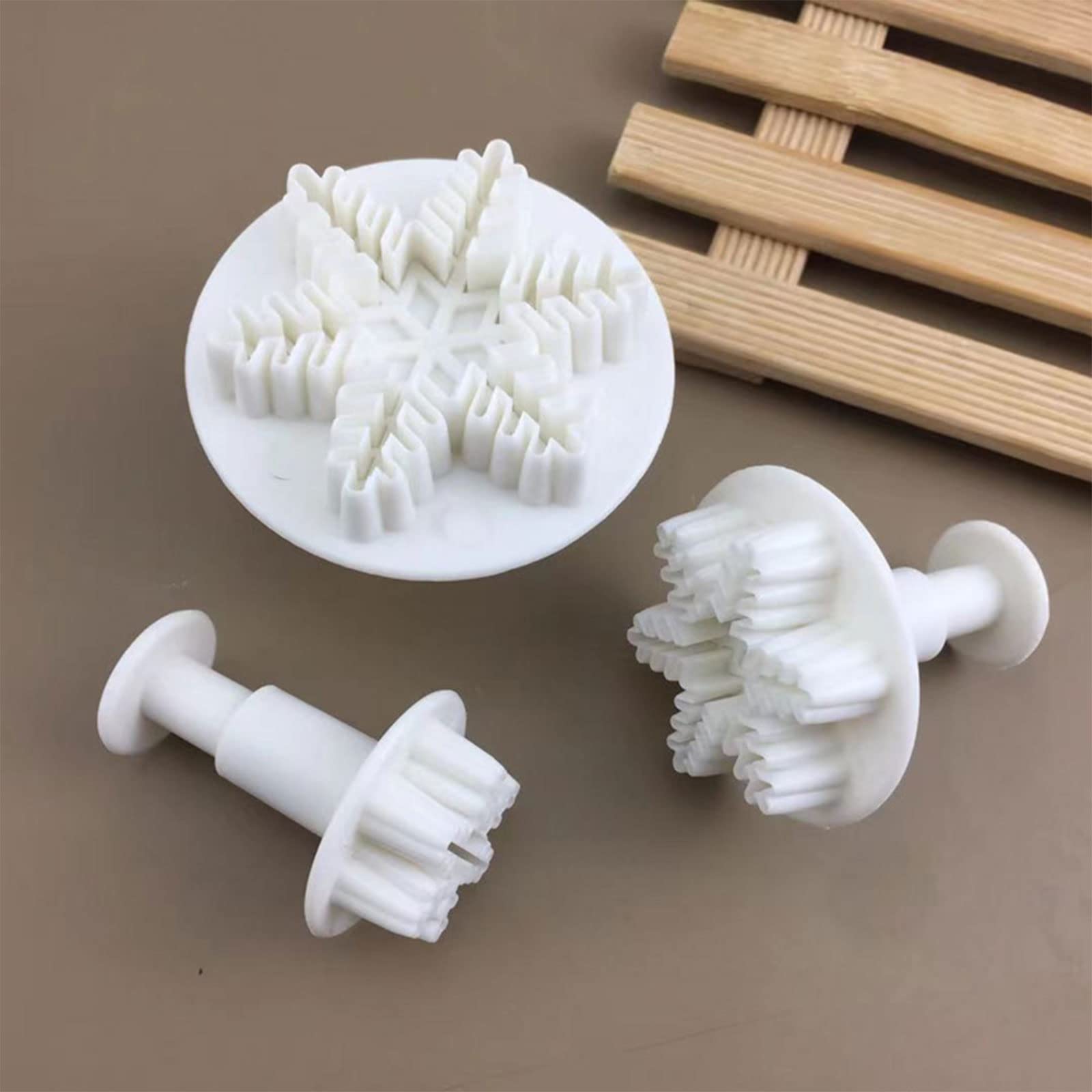 Stampino Per Biscotti A Forma Di Fiocco Di Neve – Inox 6 Cm – Stadter – Per Dolci E Pasta Modellabile - 2