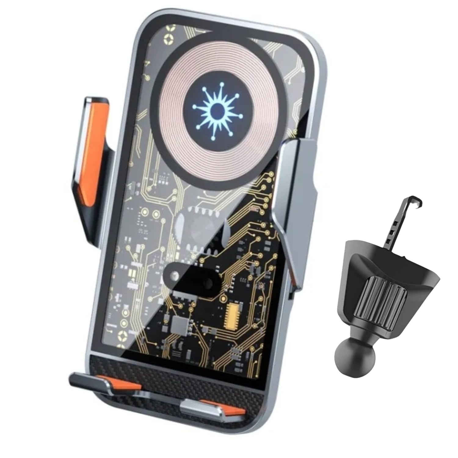 See full amazon price history chart for SEVENAIRE C10 Wireless Charger for Car, Auto-Clamping Mobile Holder, 15W Qi Fast Charging Car Wireless Charger, 360° Rotation, 1M Type C Cable, Compatible with iPhone 16 to 8 & Android Qi Phones SEVENAIRE C10 Wireless Charger for Car, Auto-Clamping Mobile Holder, 15W Qi Fast Charging Car Wireless Charger, 360° Rotation, 1M Type C Cable, Compatible with iPhone 16 to 8 & Android Qi Phones (B0CRDW92C2) Amazon Price History, Amazon Price Tracker