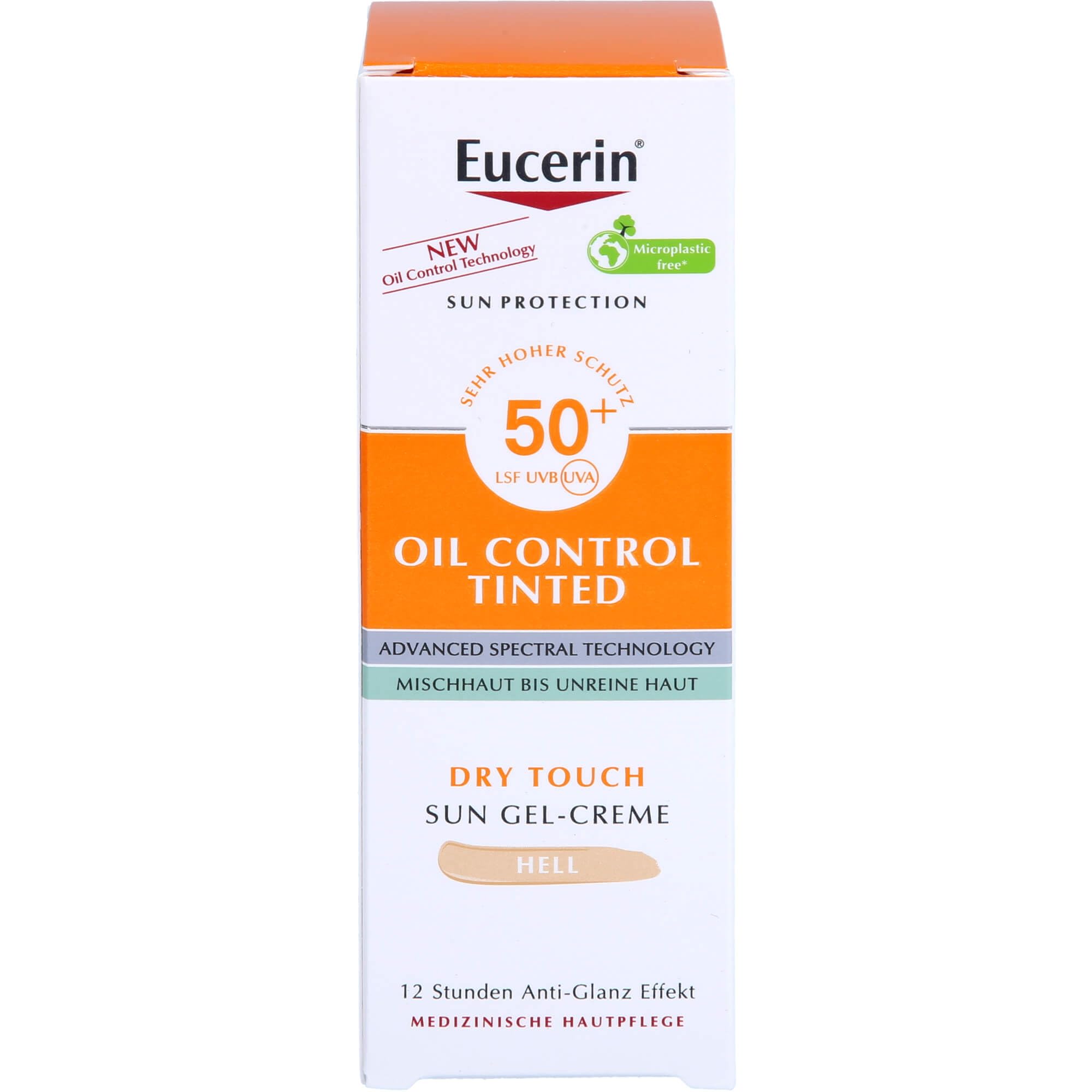 Sun Face Oil Control Tinted Spf50 Light 50ml
