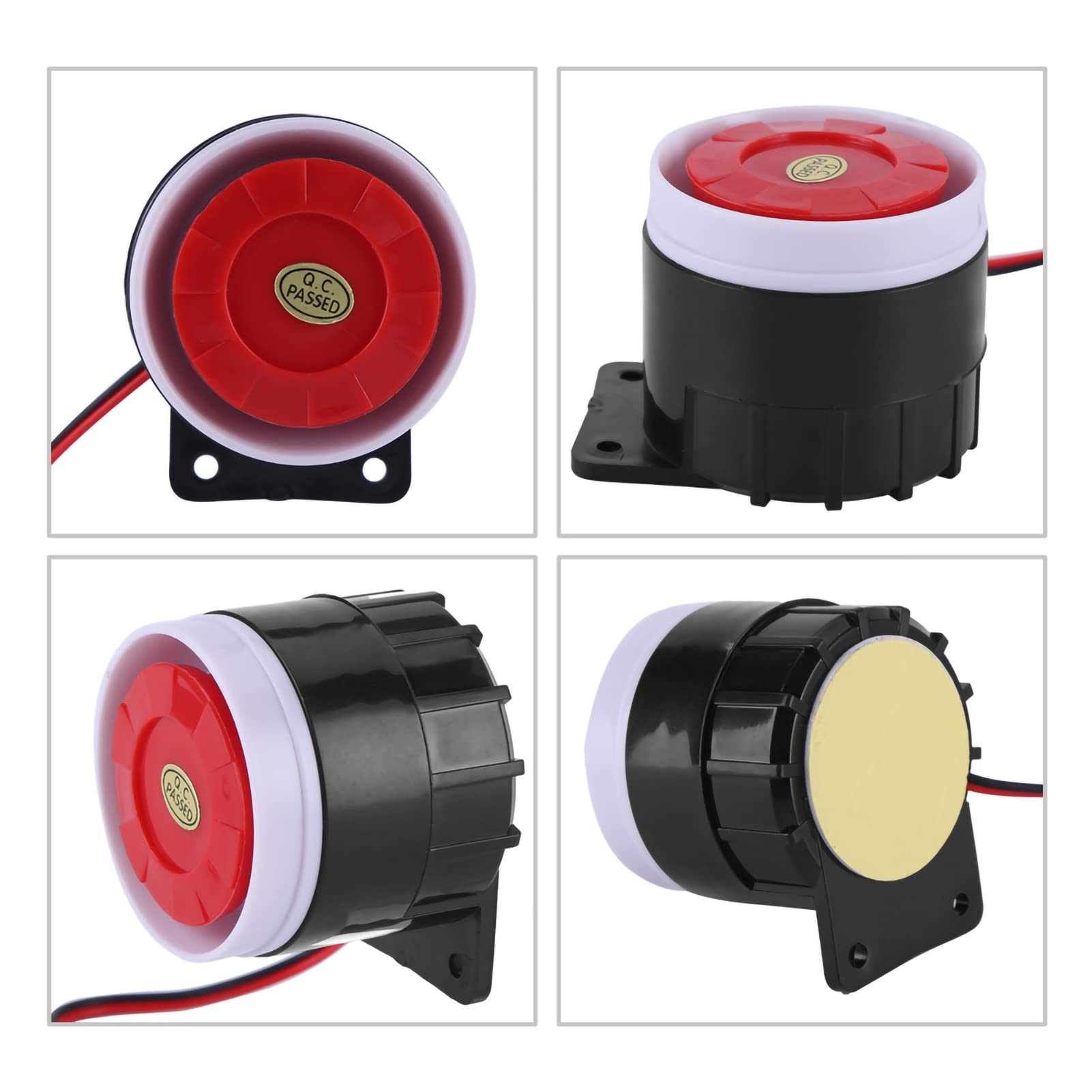 Home Alarm Horn, Practical DC 12V Horn DC 12V 110 DB for Home Valuables