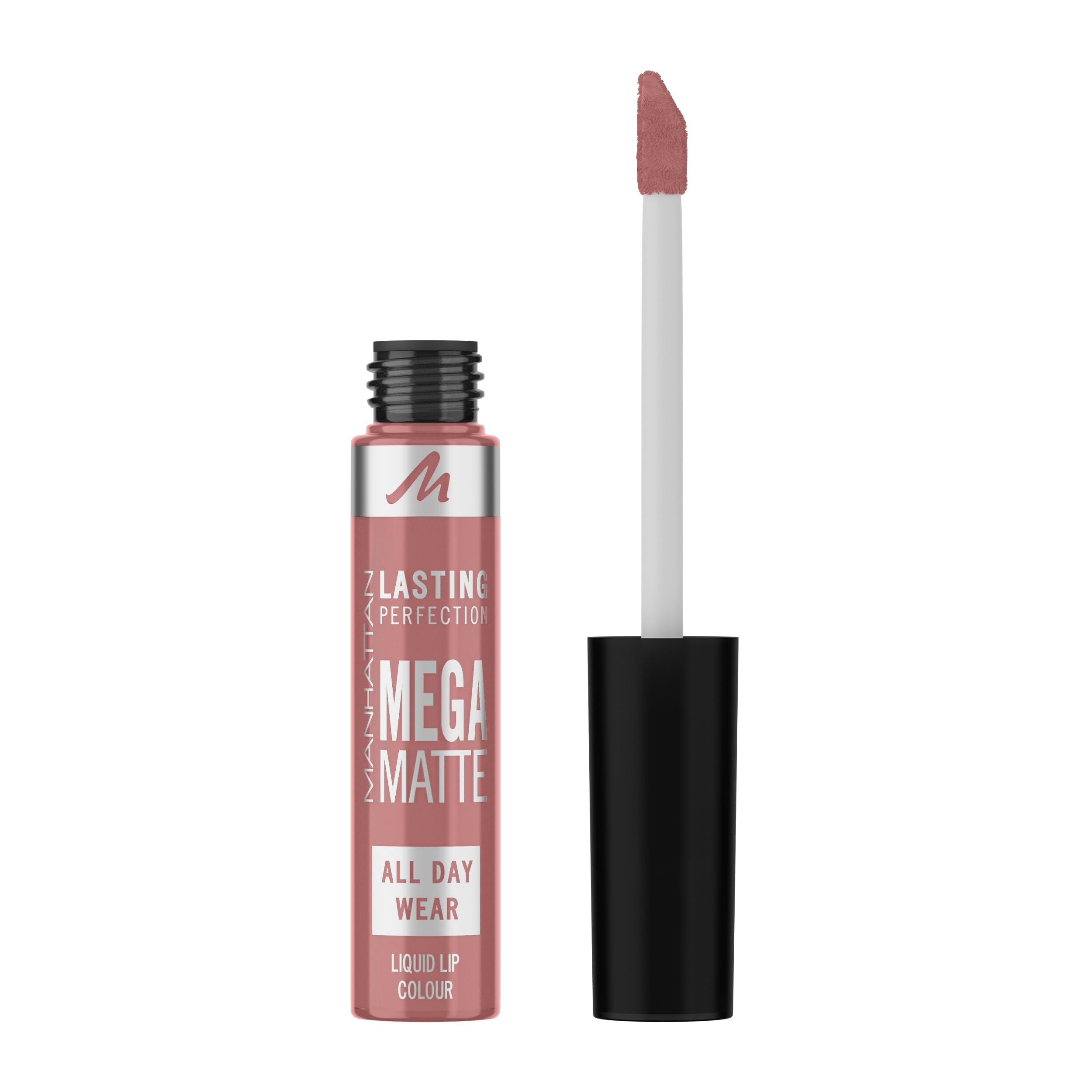 Manhattan Lasting Perfection Mega Matte Liquid Lip Color, Fb. 110 Shoppink In Soho
