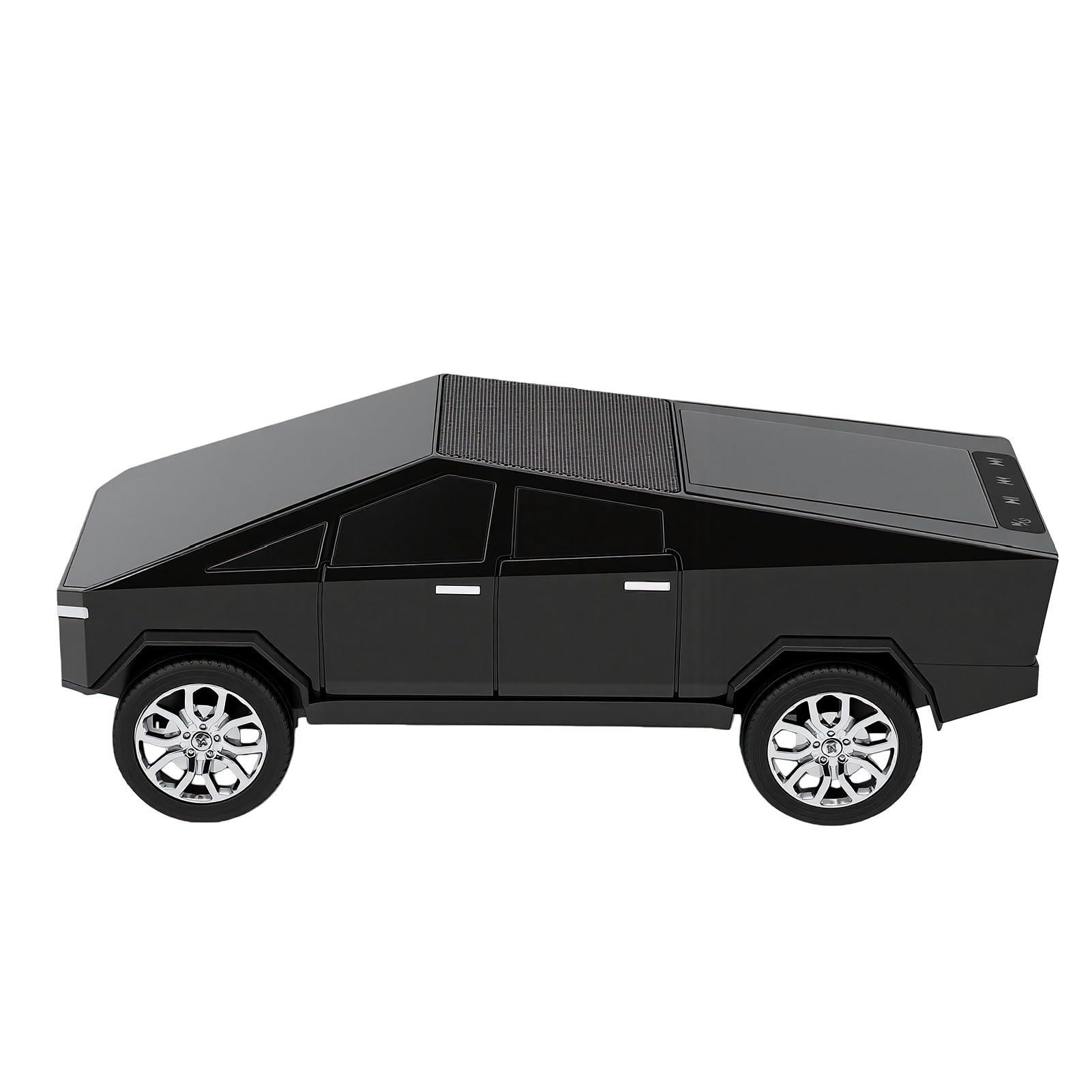 SENECESLI Altoparlanti per Auto, Schermo Display HD Audio, 15 W, Luce LED da Festa, for Intrattenimento in Auto (BLACK)