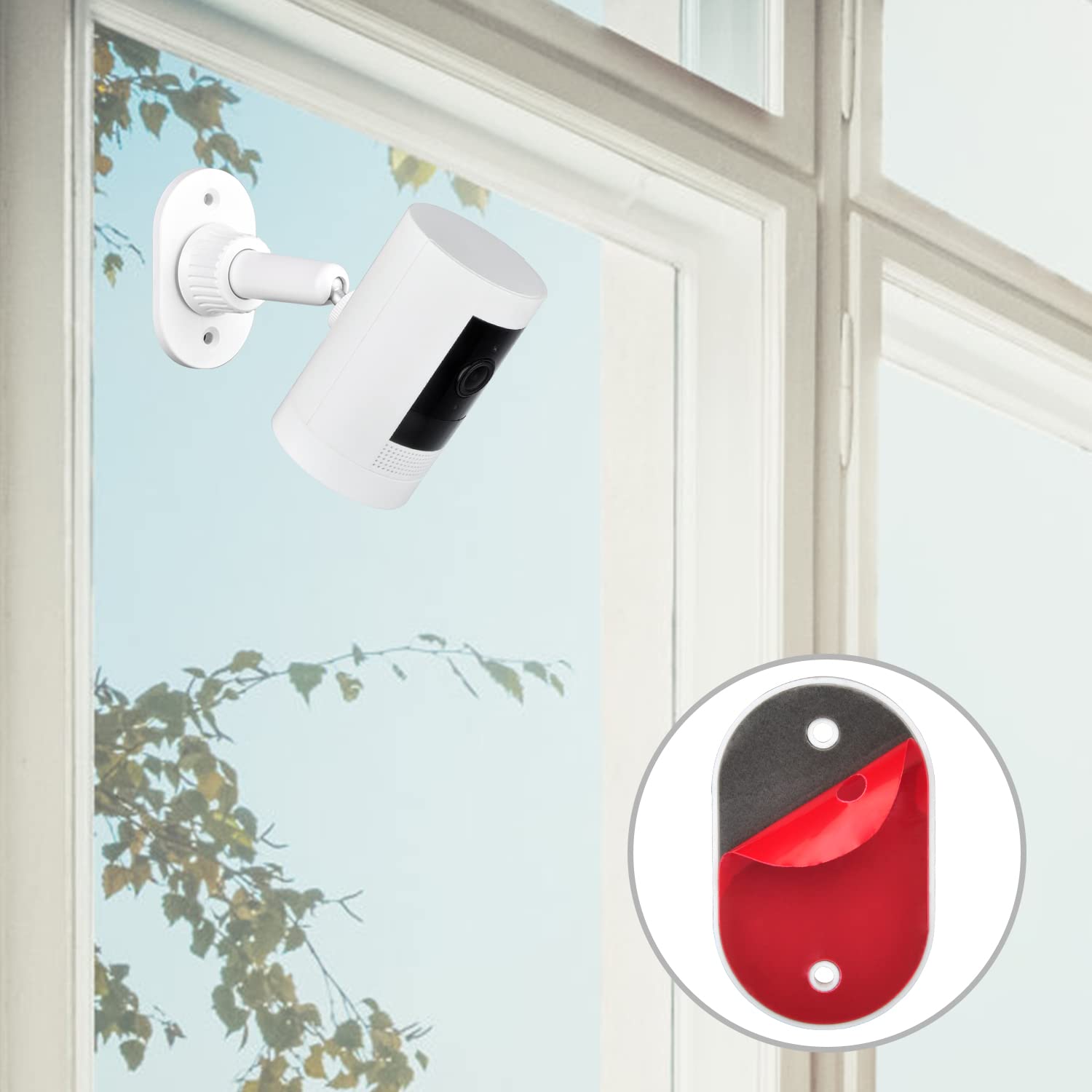 Yi Camera ABOOM (Pack Of 4) Wall Mount For Yi Home Camera 1080p