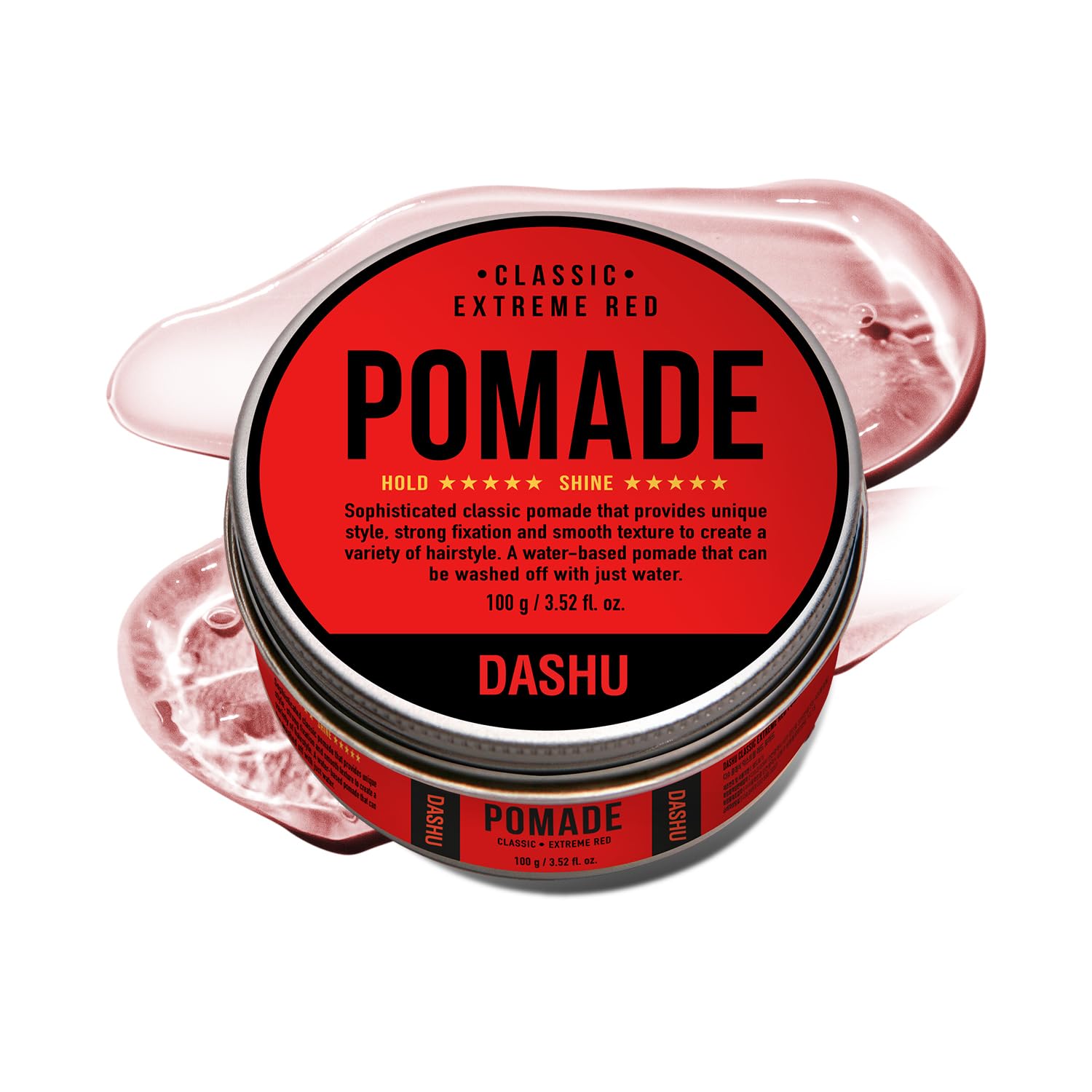 Amazon | 【DASHU】 クラシック エクストリーム レッド ポマード 100g