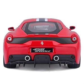 Bburago 4m 1:18 FERRARI - 458 SPECIALE-Large: Buy Online at Best