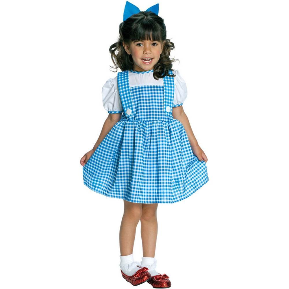 Wizard of Oz Dorothy Costume, Sky Blue / White, Toddler (Siz