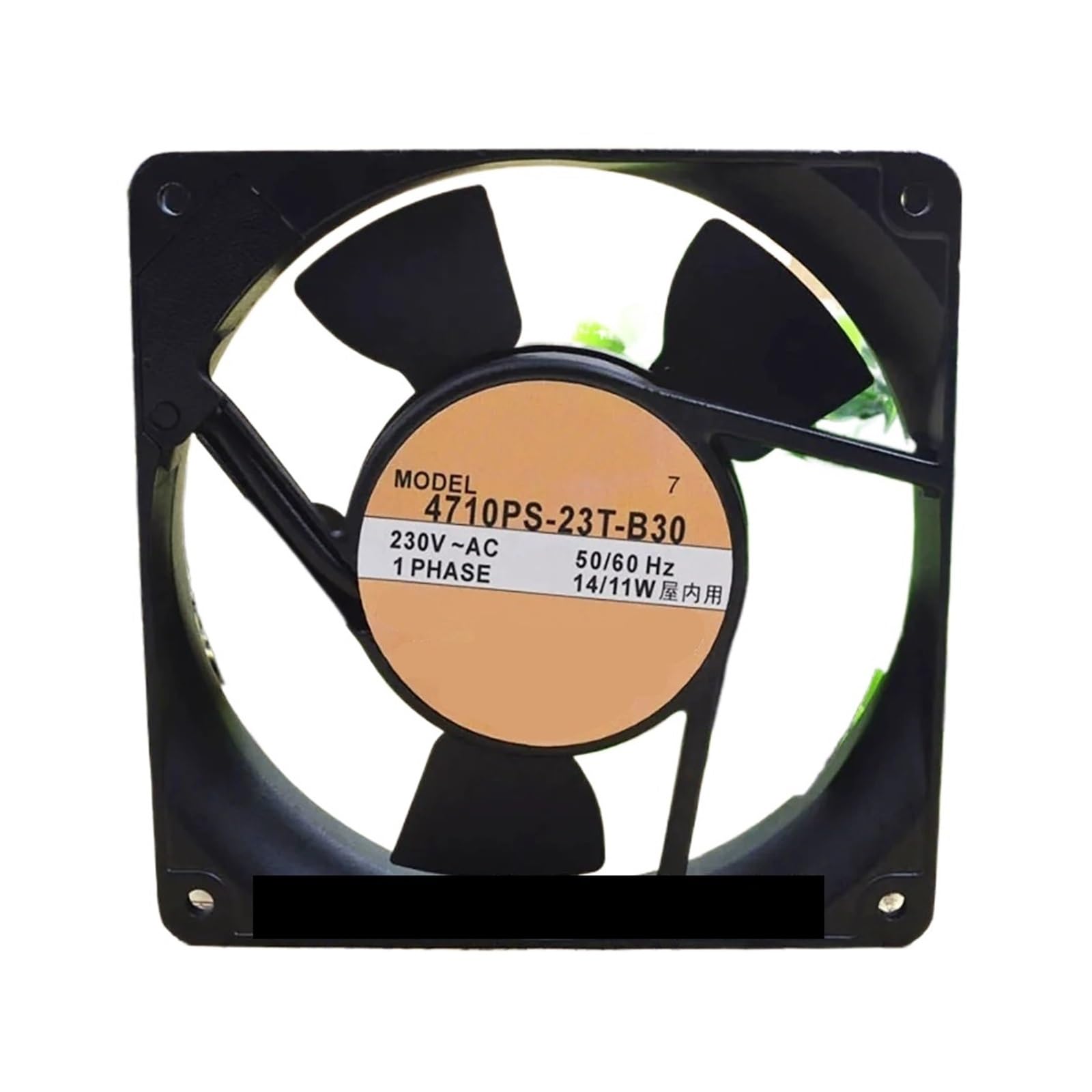 Case Cooling Fan 120*120*25mm 2-Pin 4710PS-23T-B30 230VAC 14/11W radiator