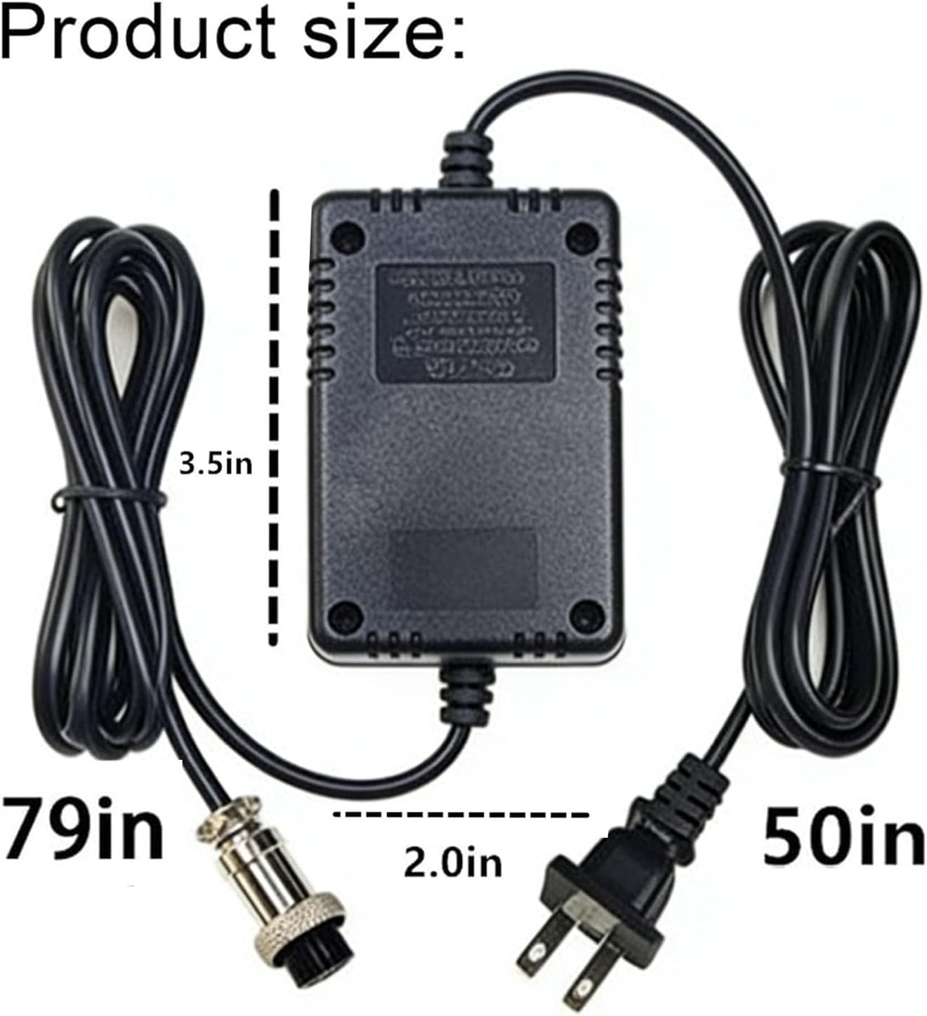 18V*2 AC Mixer Console Power Adapter with 3-Pin Connector - for Yamaha MG16 MG82X MG10U PA-10, Stanton M304, Alesis Multimix 8 USB FX – 8, Behringer Mixer - Replacement Power Supply Cord