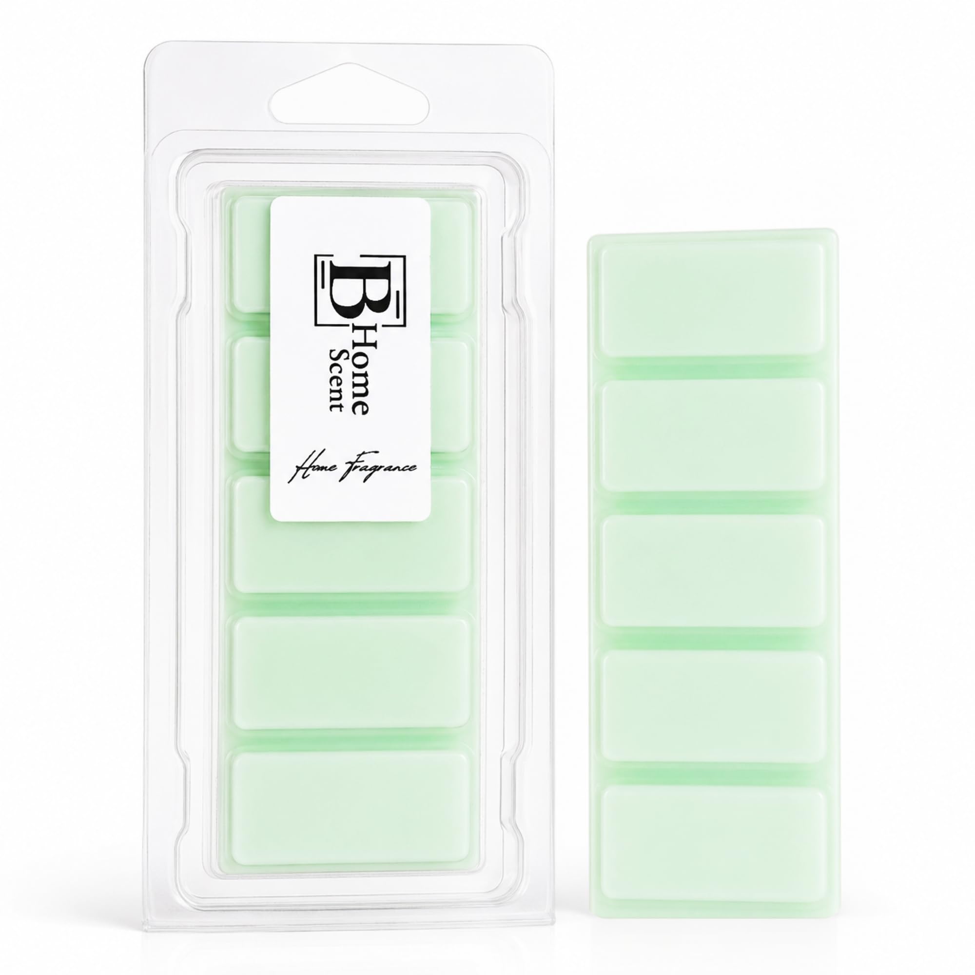 bhomescent Lemongrass & Lime Peel Wax Melt Snap Bar, Soy & Coconut Wax
