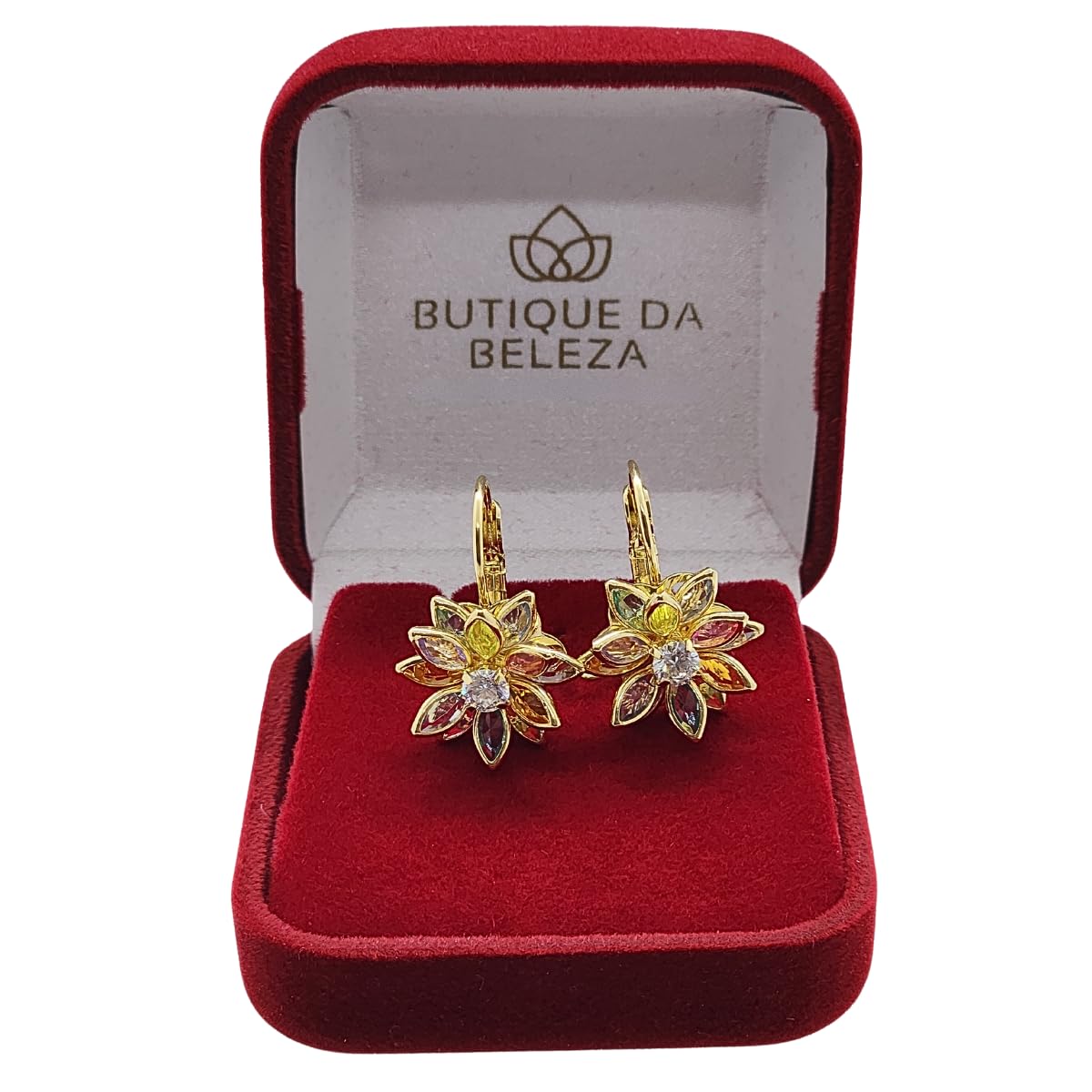 Brinco Folheado A Ouro Margarida Colorida Gancho Pressão – Caixa de Luxo em promoção! Veja a oferta e mais achadinhos de Bijuterias 3 Hoje é o melhor dia para comprar Brinco Folheado A Ouro Margarida Colorida Gancho Pressão – Caixa de Luxo com aquele preço maroto! Promoção! Aproveite a oferta! 3