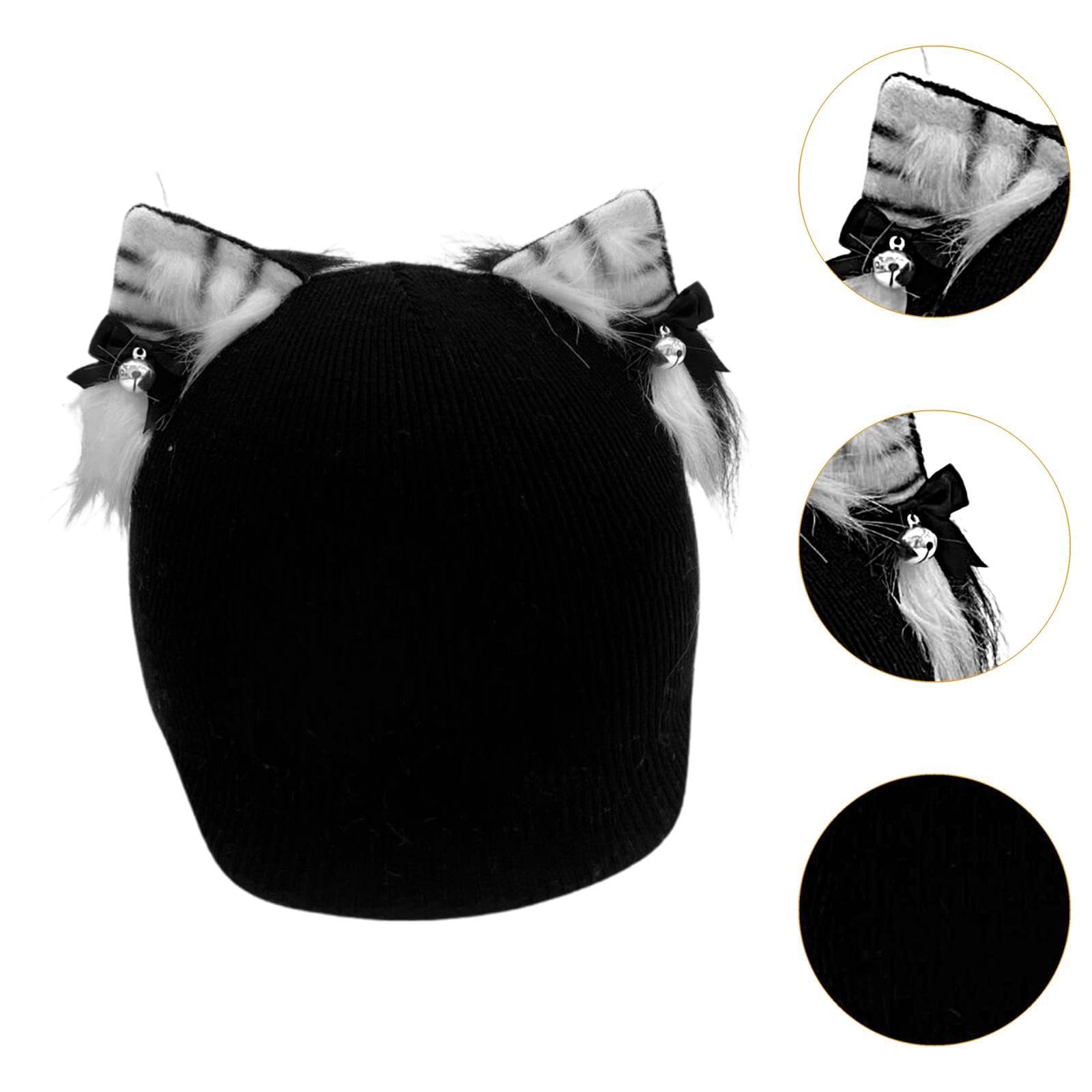 QSTDGVPW Snow Ski Helmet Cover, Ski Helmet Decoration, Snowboard Helmet Cover, Knitted Cap for Outdoor Sports